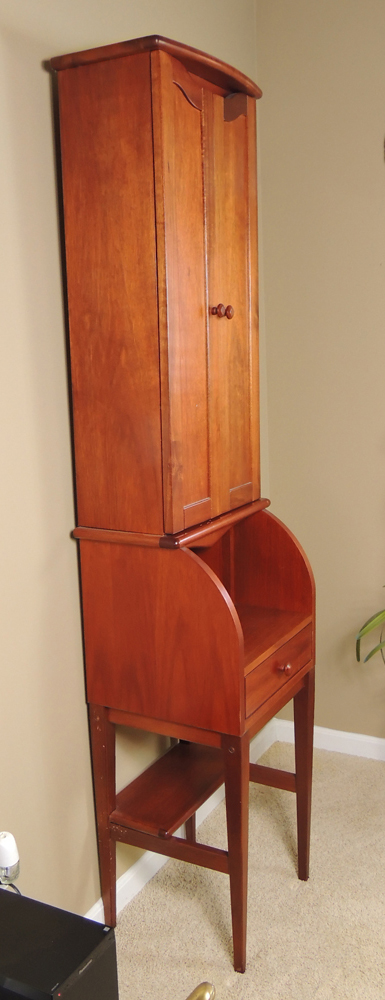 Tall Cherry Secretary Desk