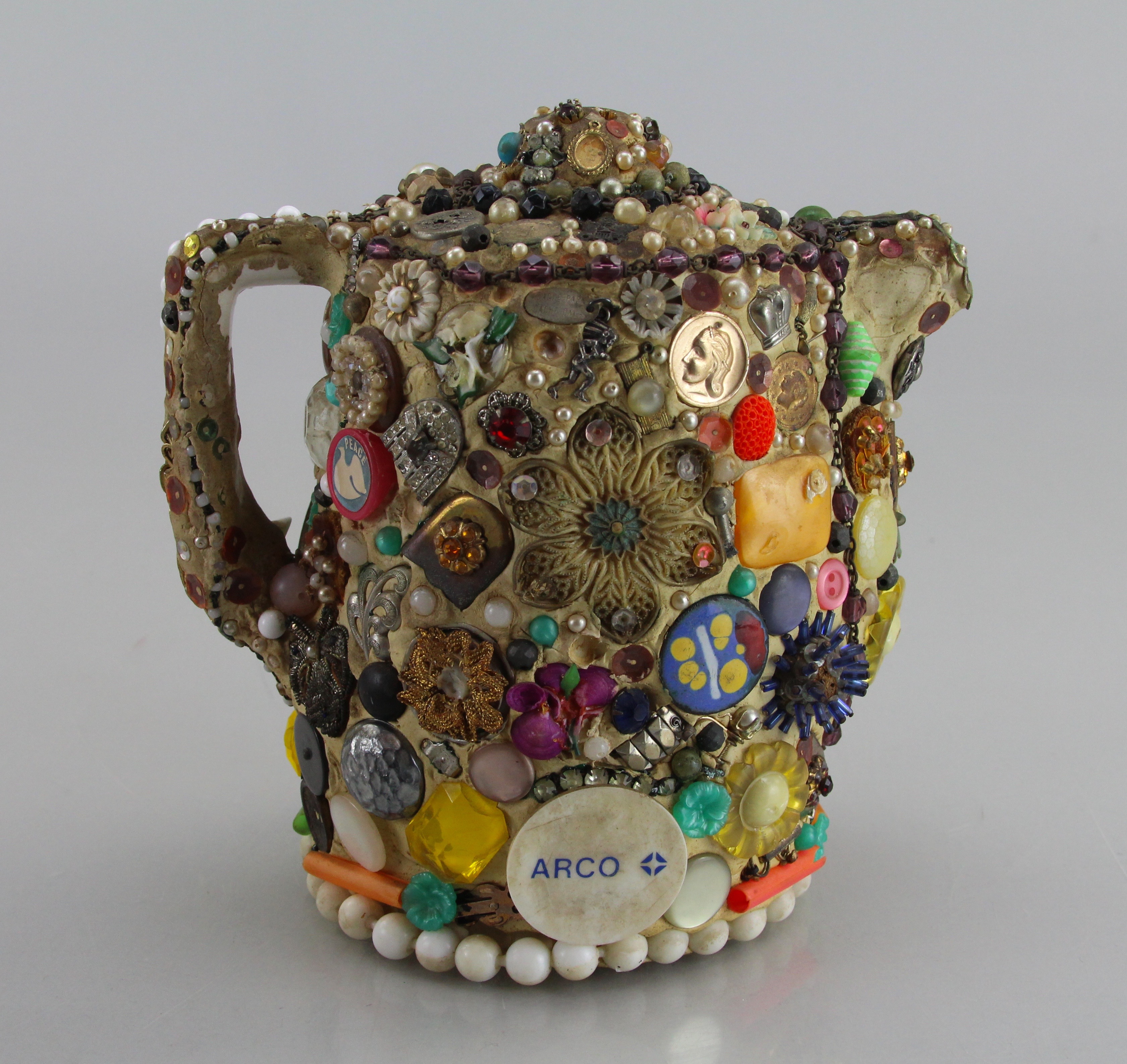 Vintage Handmade Memory Tea Pot