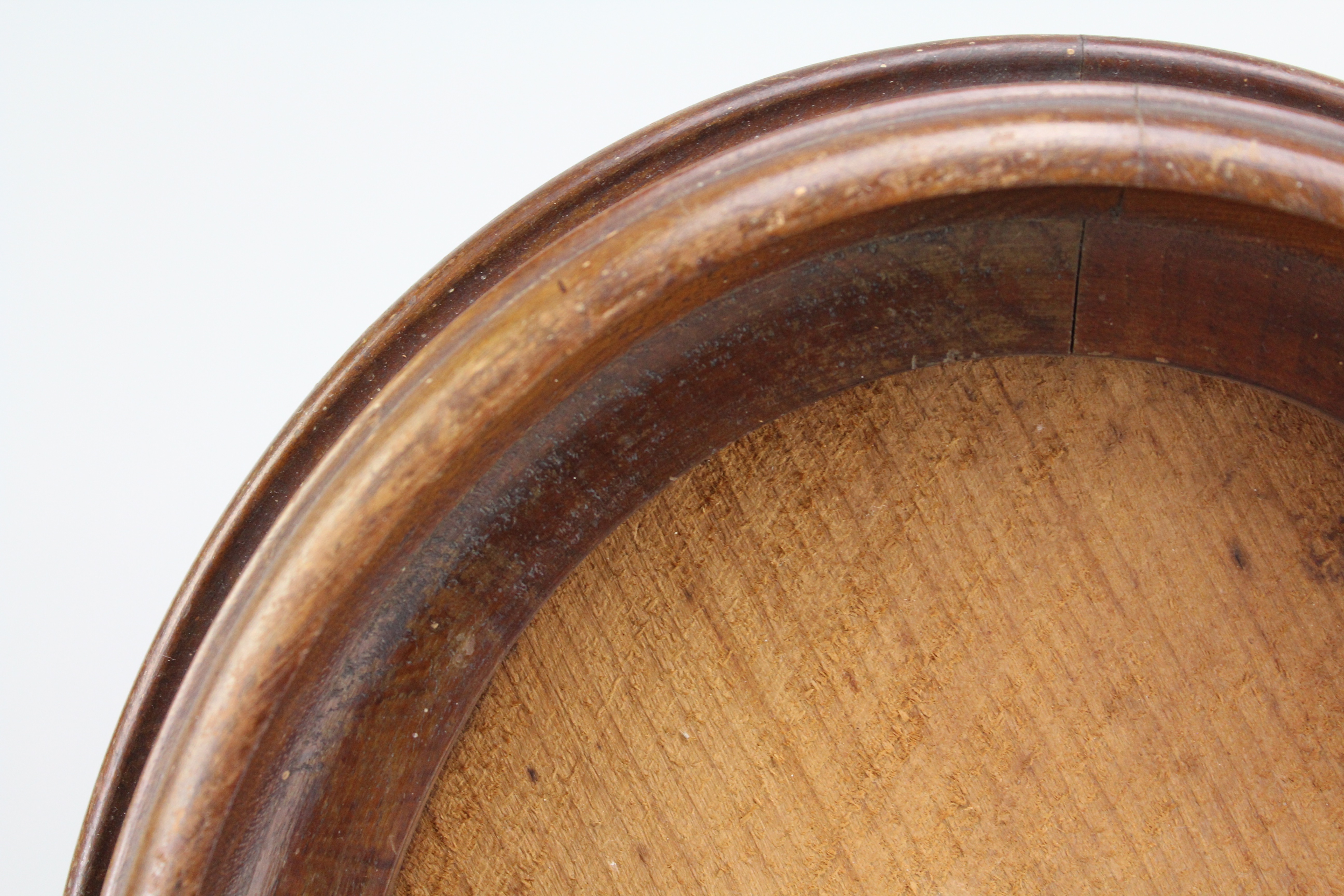 Assortment of Oval Wooden Framed Needle Point Art and Empty Frame