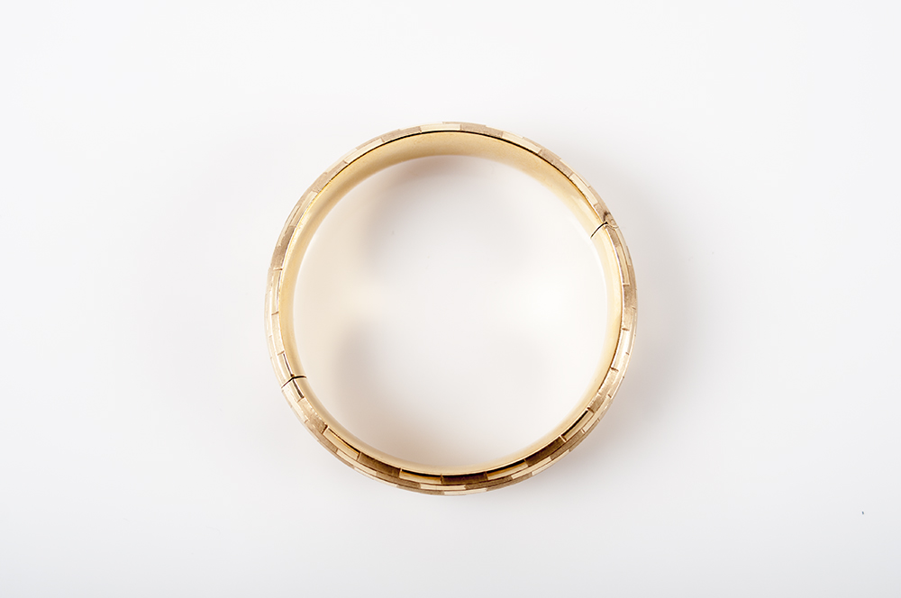 14K Gold Bangle