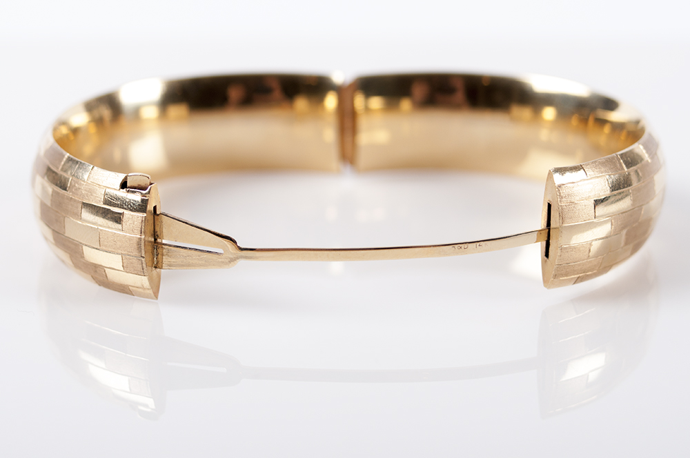 14K Gold Bangle