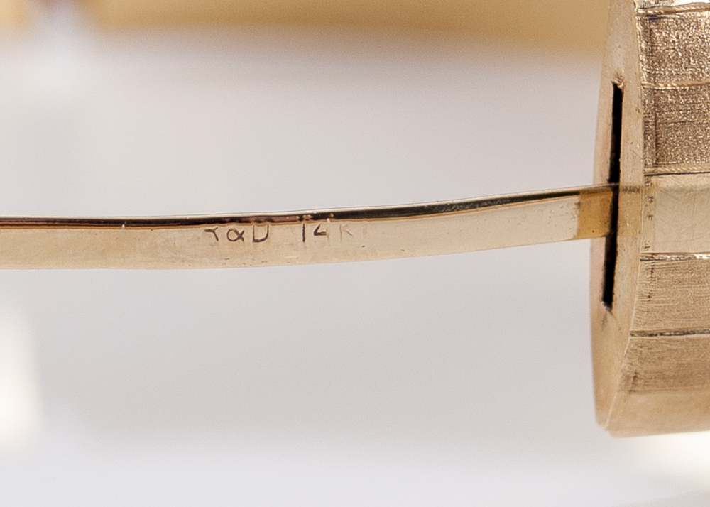 14K Gold Bangle