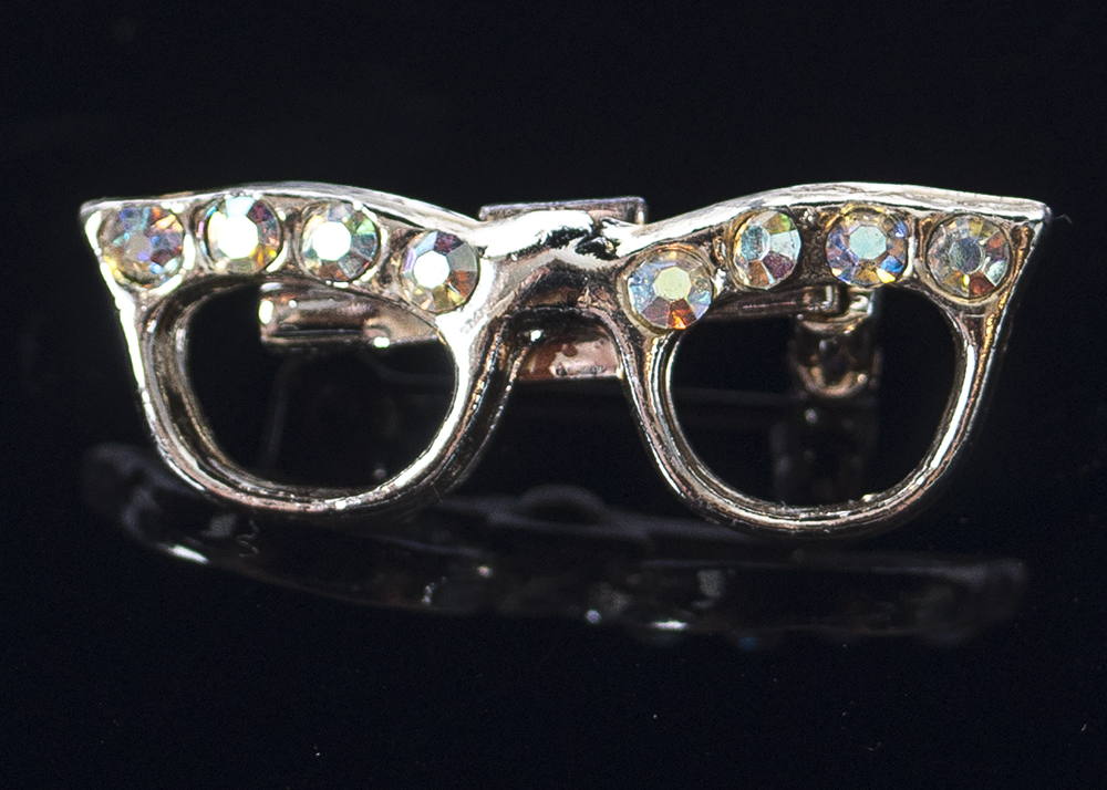 Silver Toned Costume Brooches