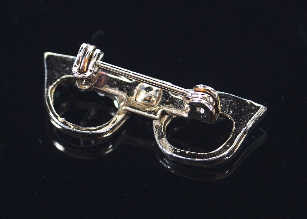 Silver Toned Costume Brooches