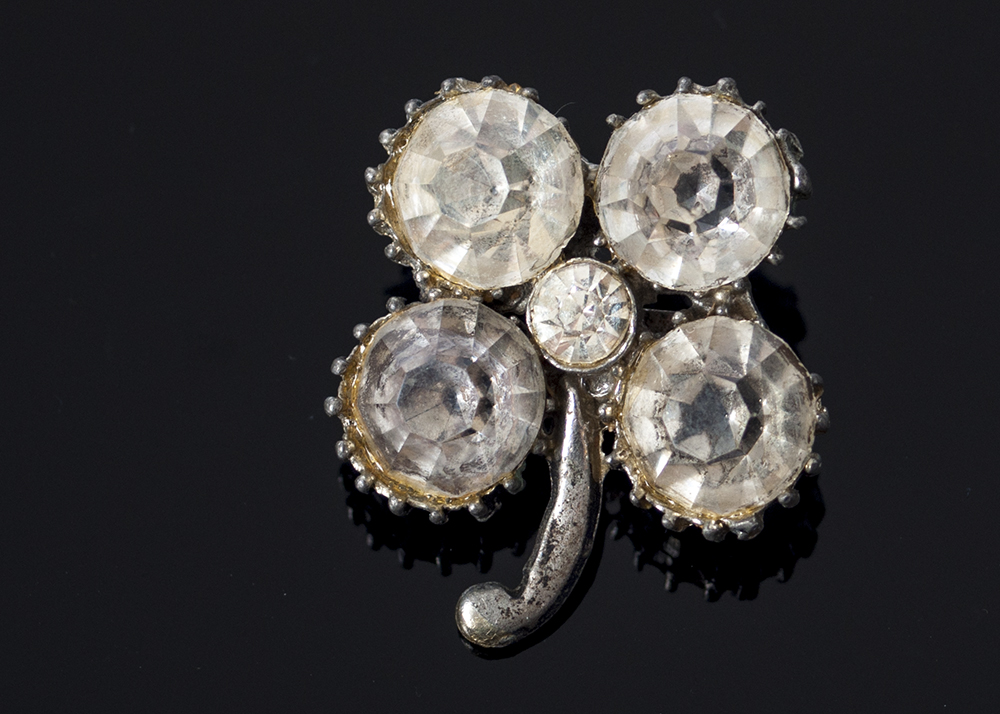 Silver Toned Costume Brooches