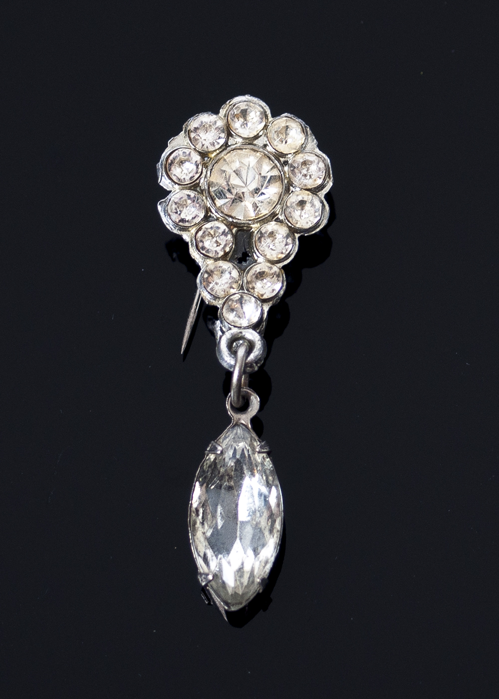 Silver Toned Costume Brooches