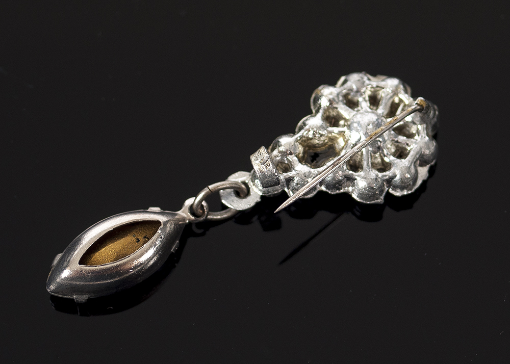 Silver Toned Costume Brooches