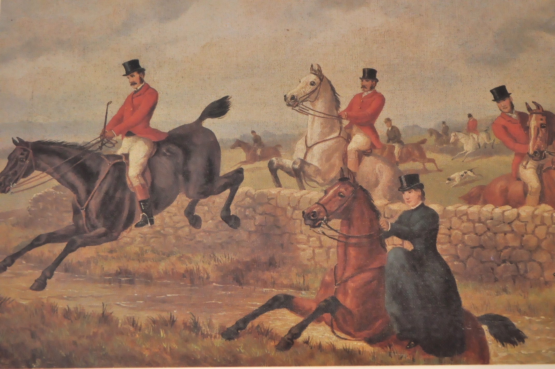 Fox Hunt Placemats and Cloth Napkins