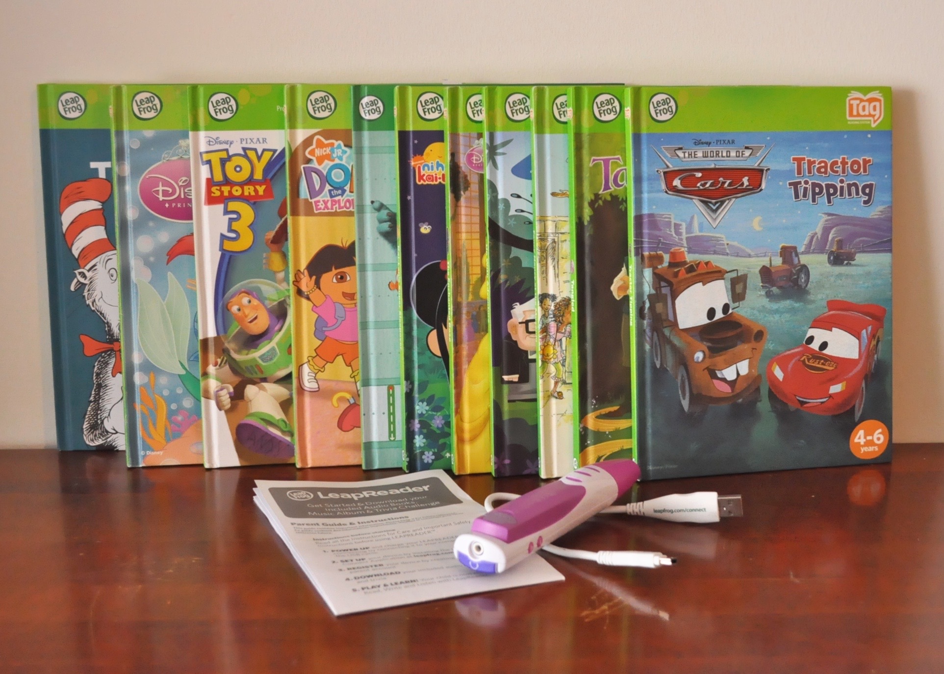 Disney-Pixar Leap Read Books for Children