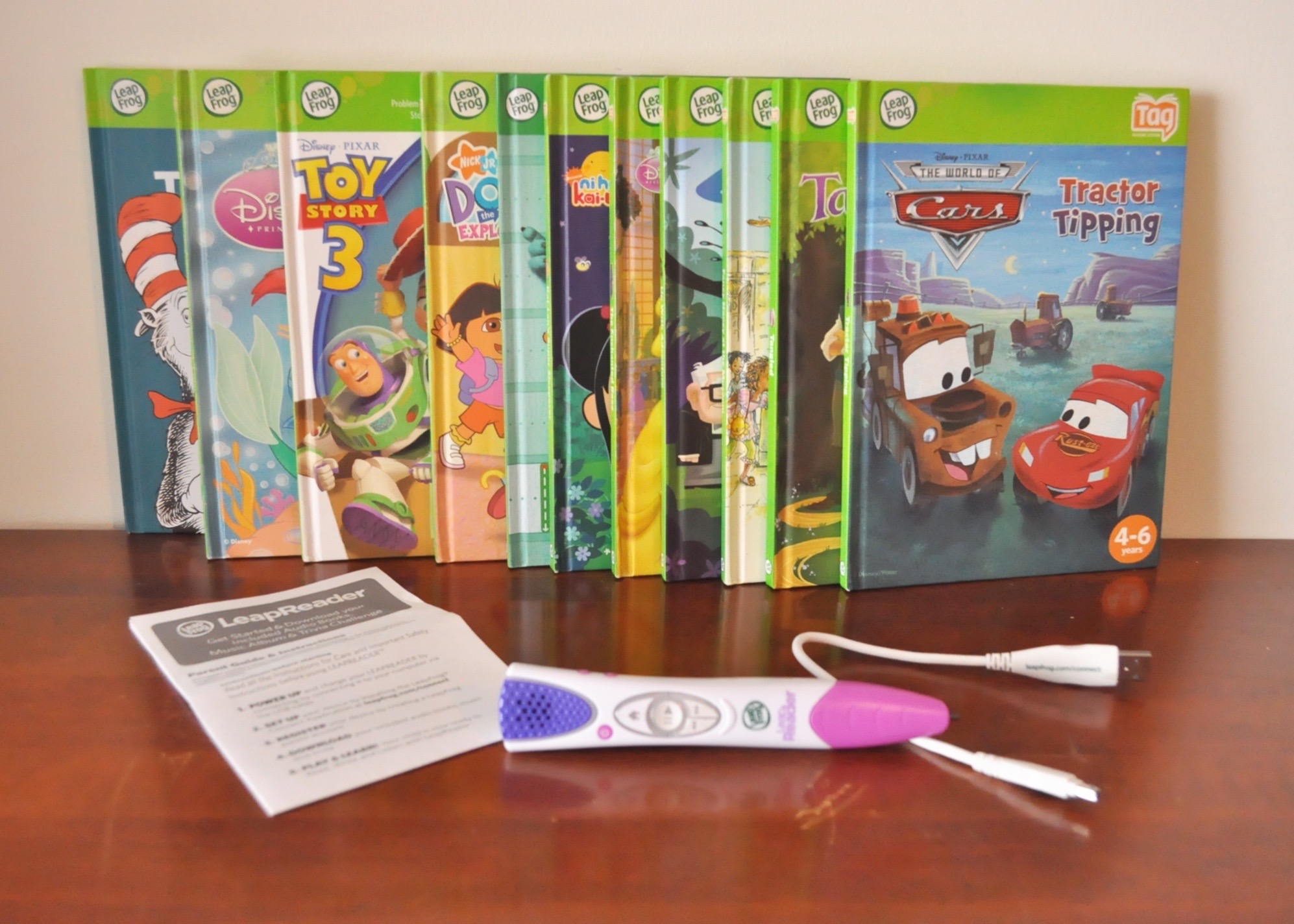 Disney-Pixar Leap Read Books for Children