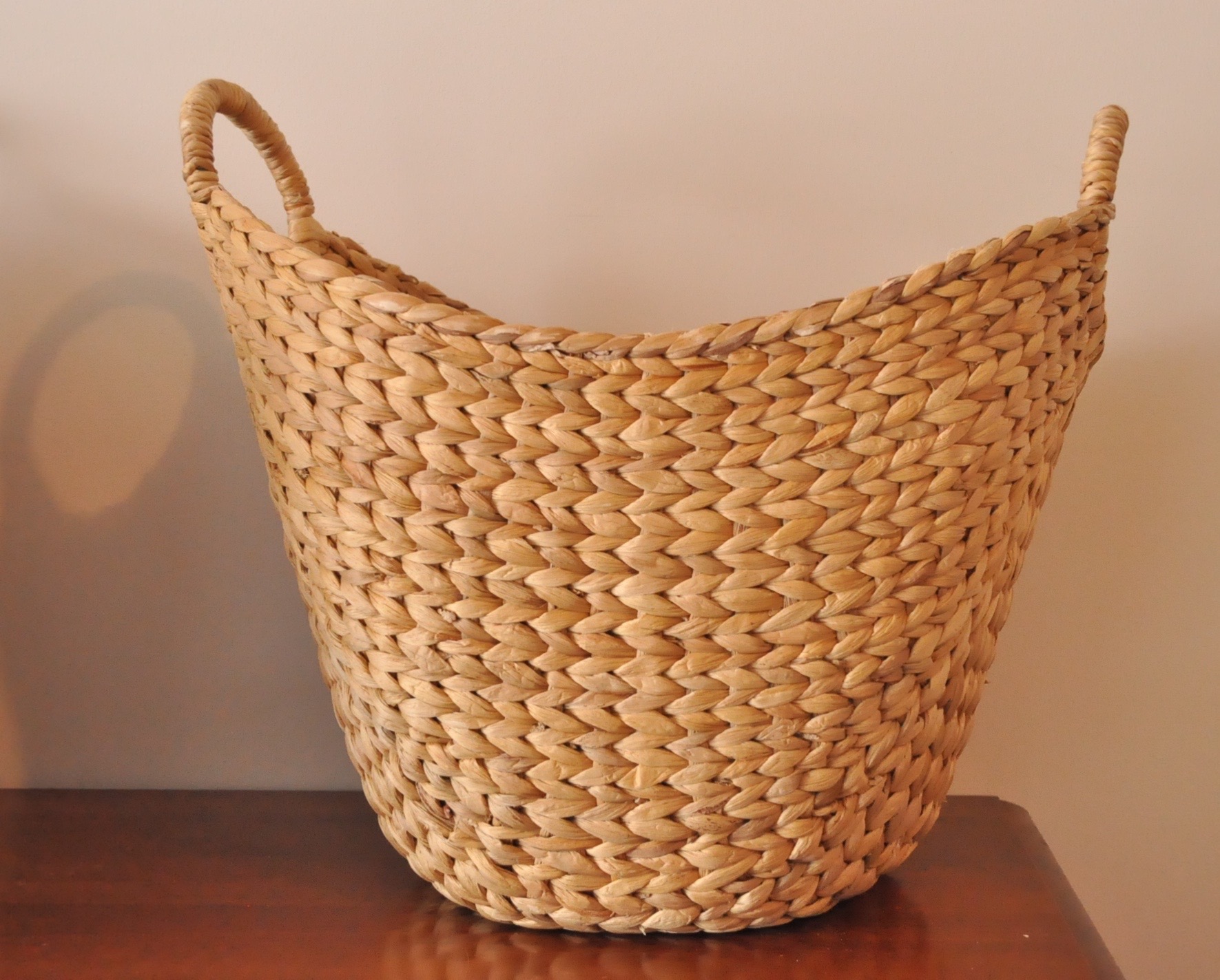 Woven Baskets with Handles