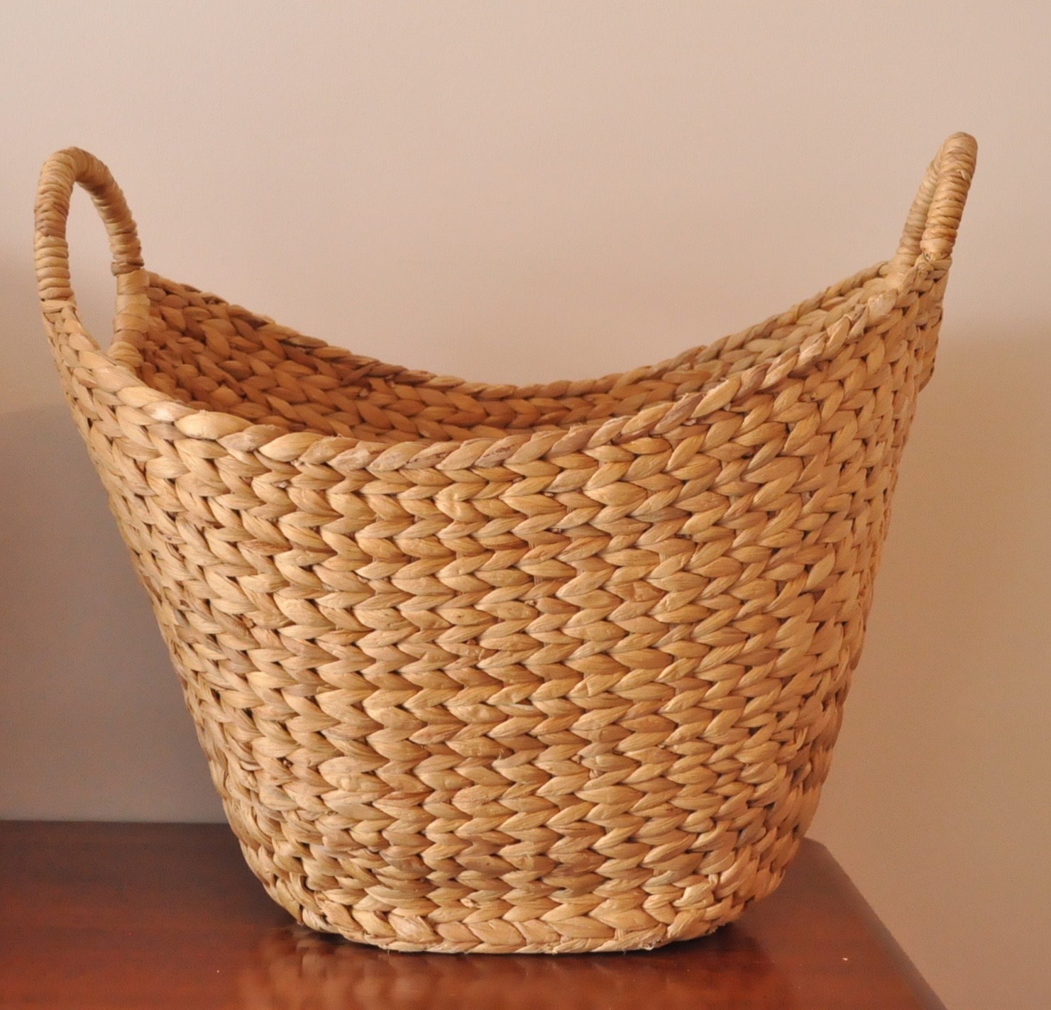 Woven Baskets with Handles