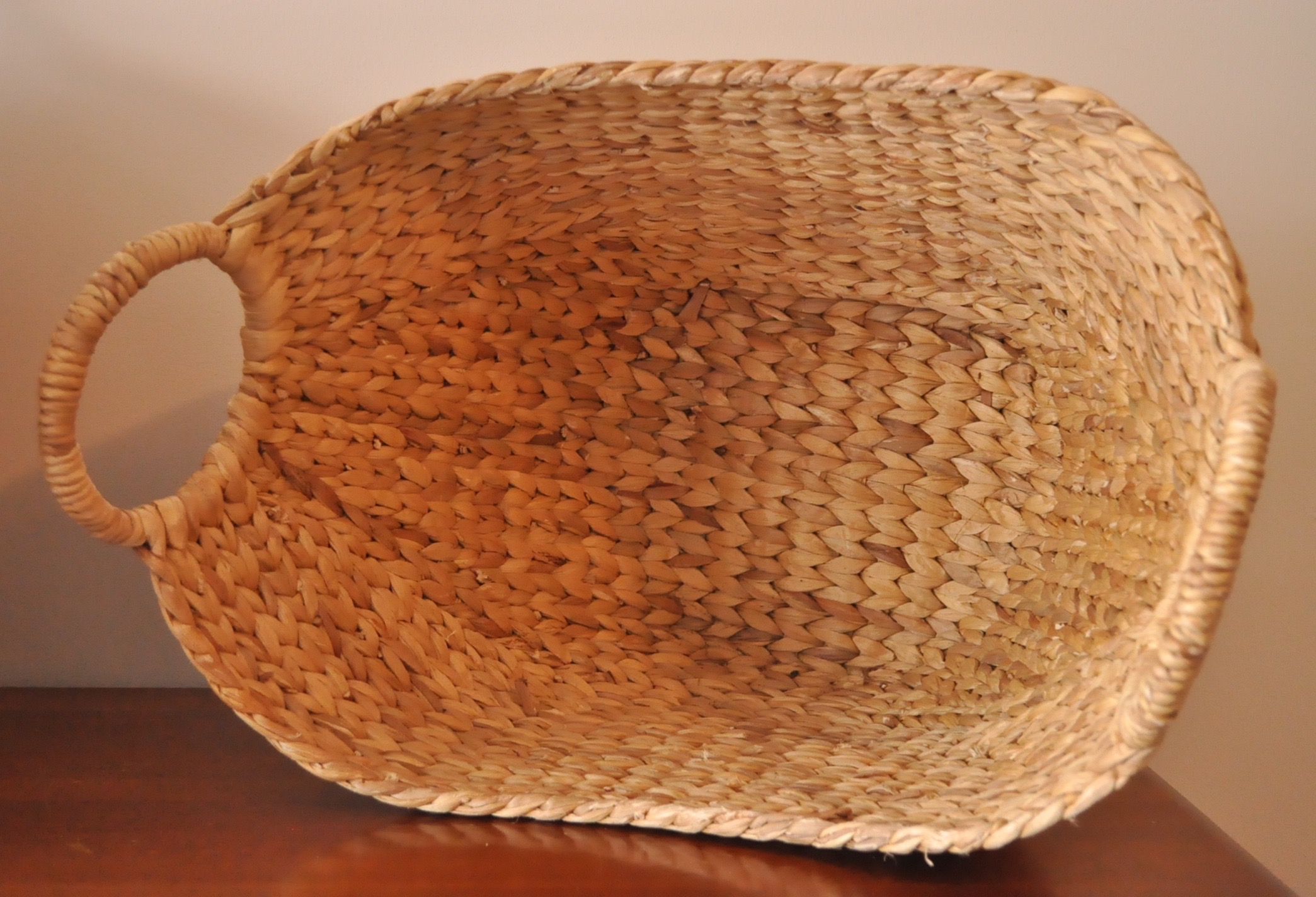 Woven Baskets with Handles