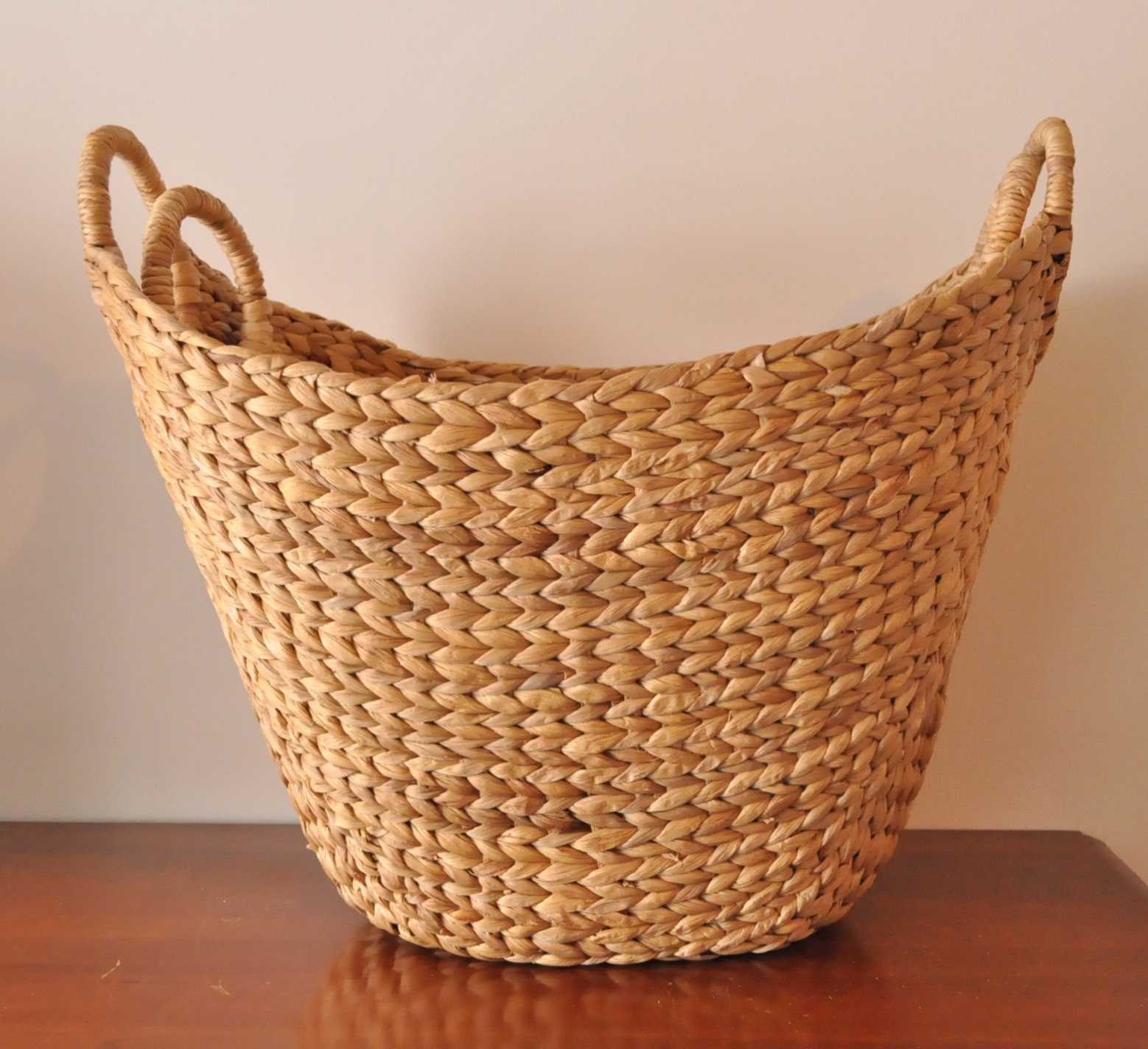 Woven Baskets with Handles