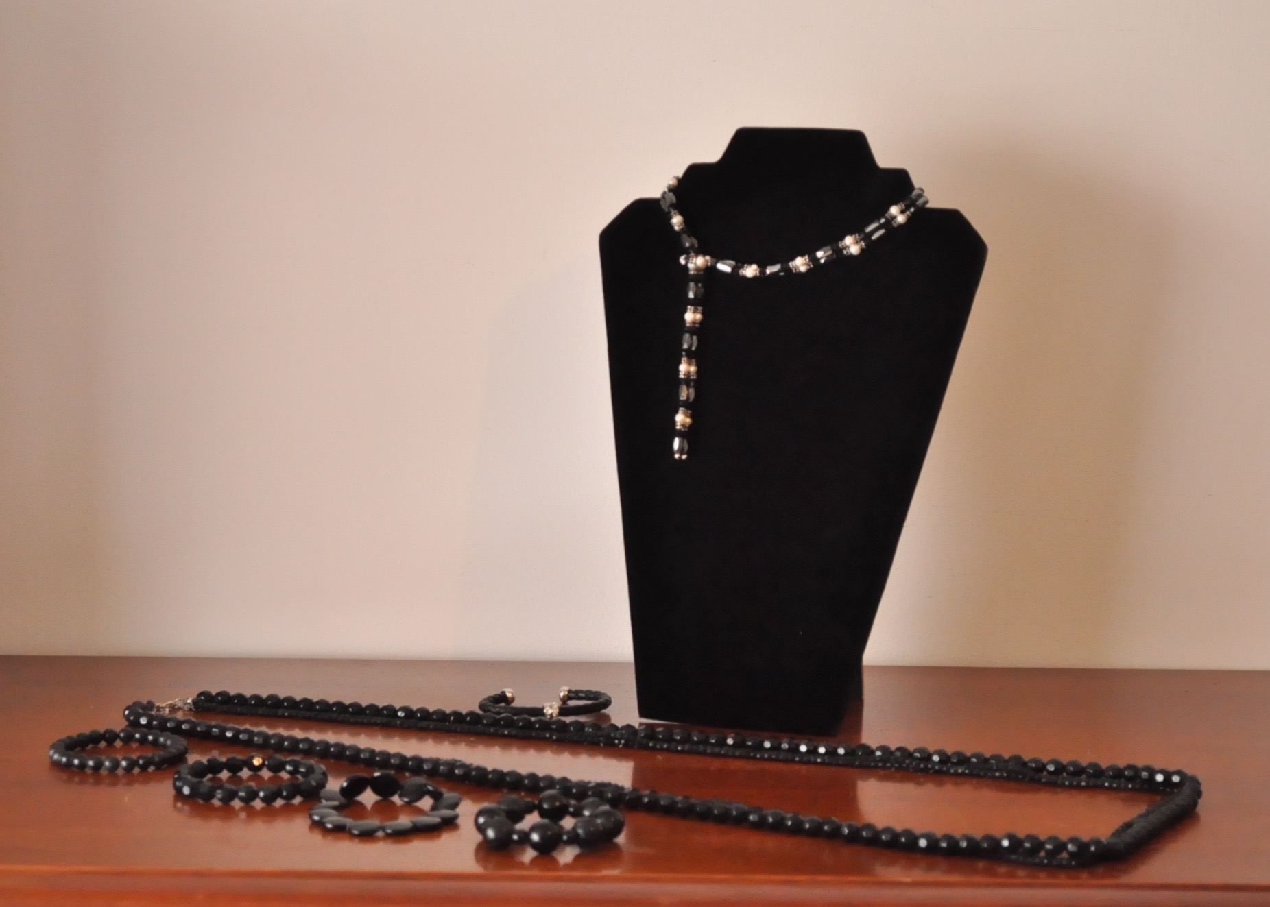Black Beaded Jewelry