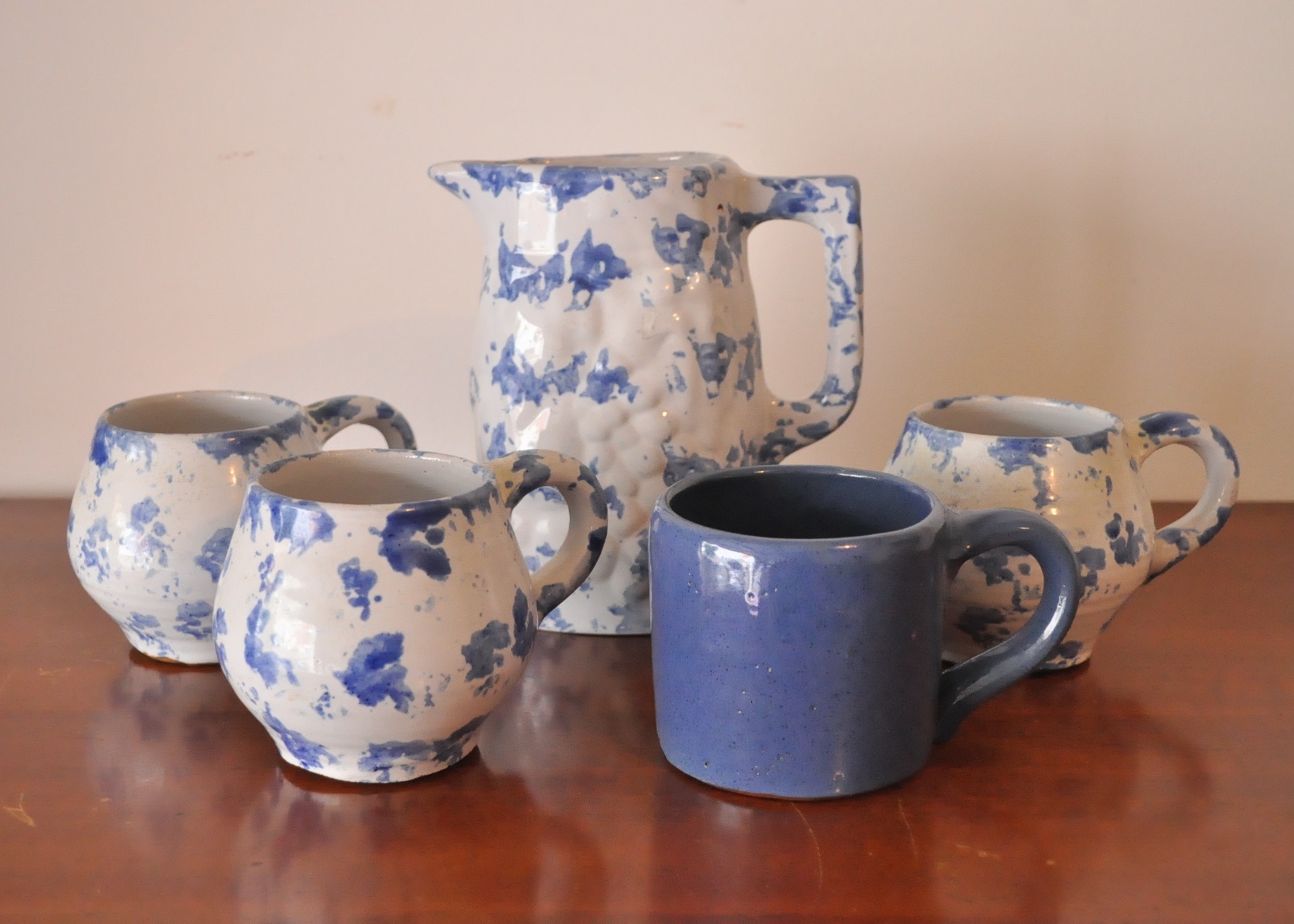 Bybee Mugs and Pitcher