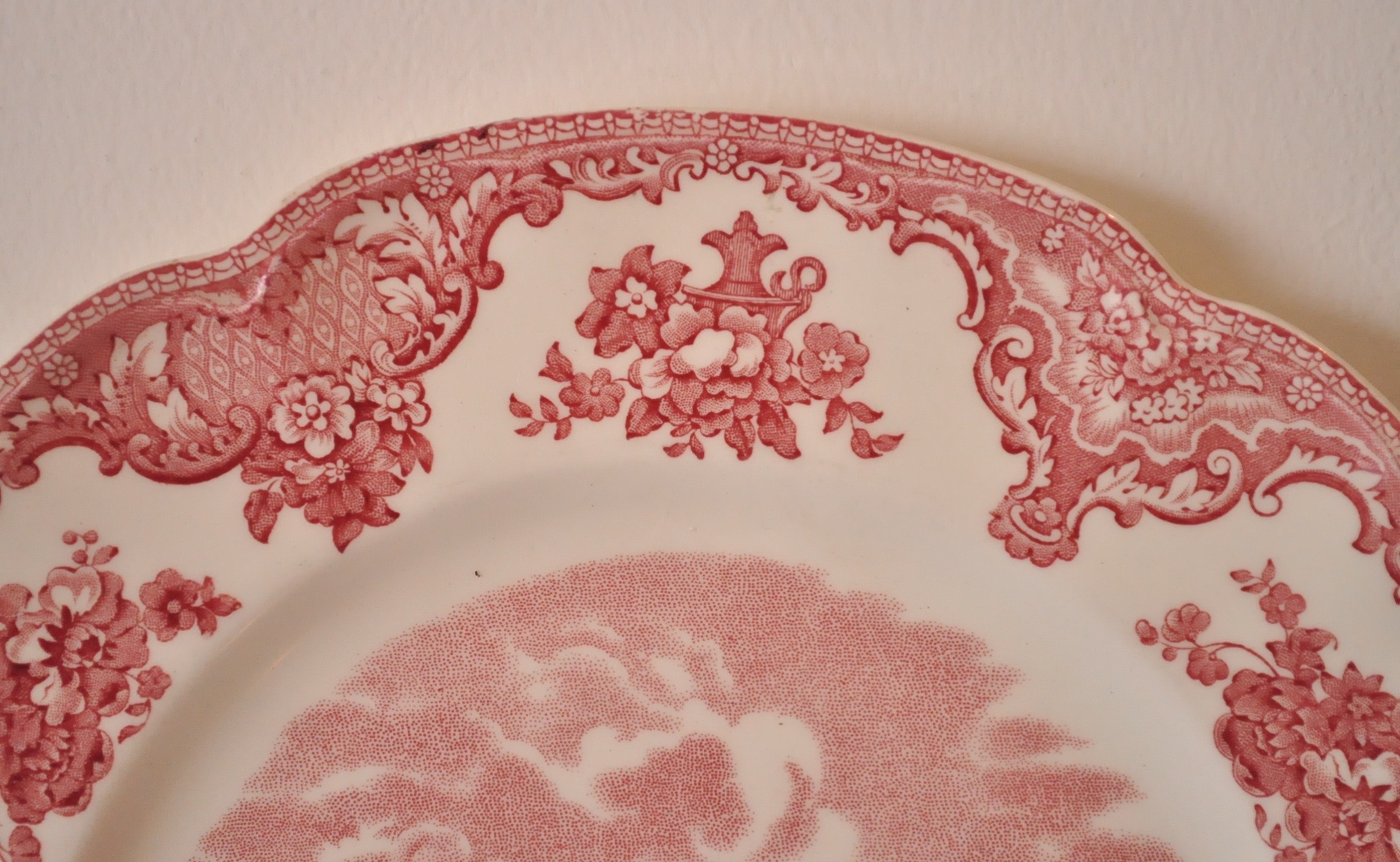 Painted China Serving Plates and Bowls