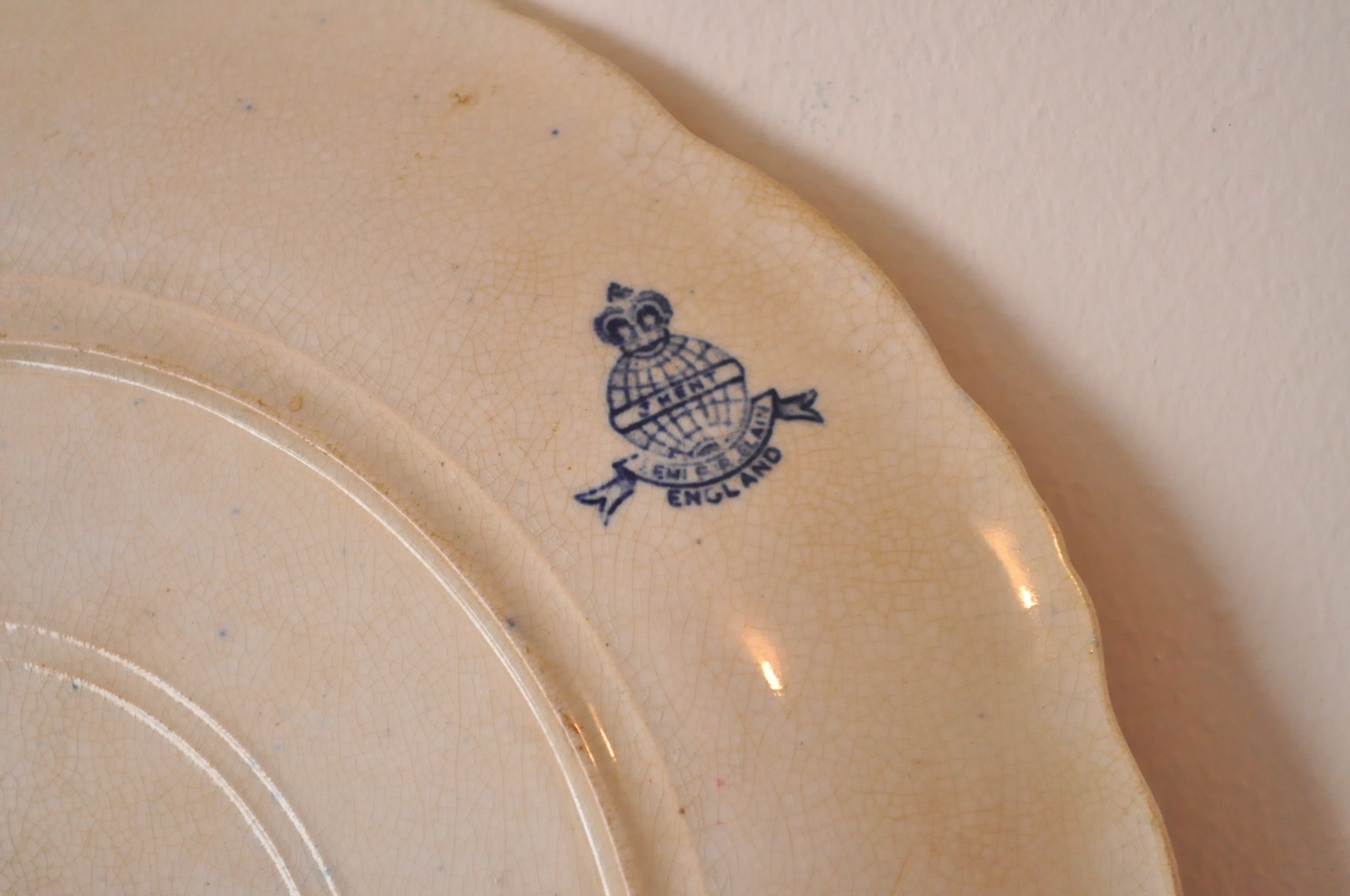 Painted China Serving Plates and Bowls