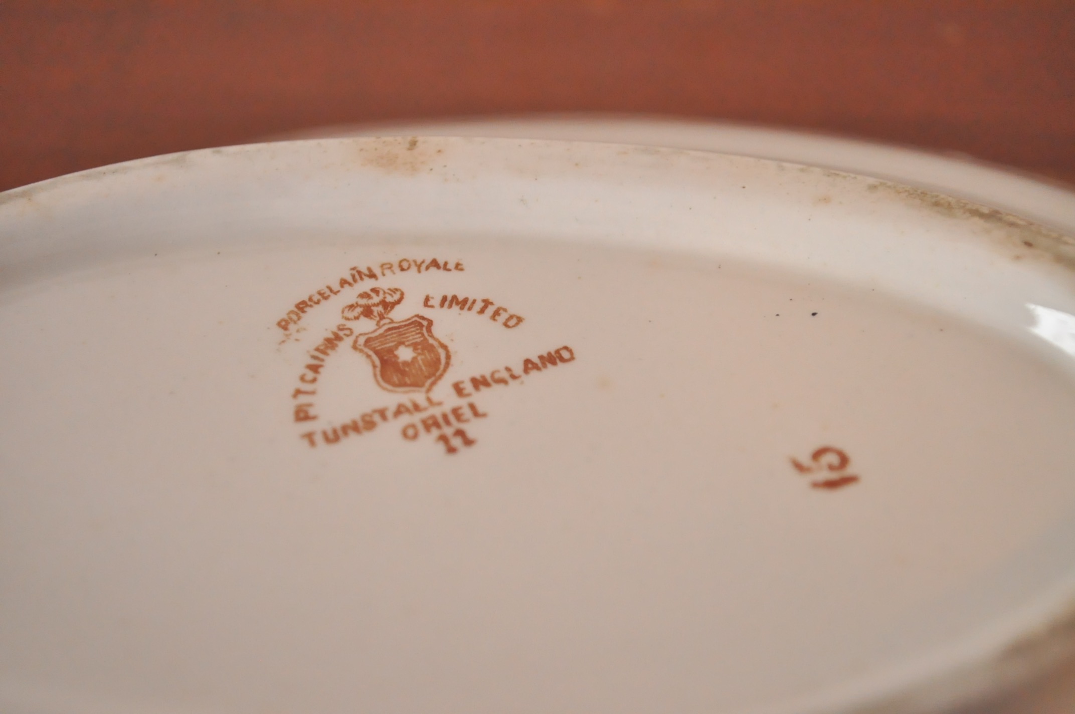 Painted China Serving Plates and Bowls