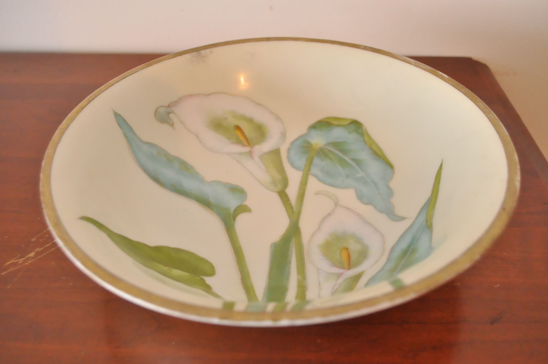 Painted China Serving Plates and Bowls
