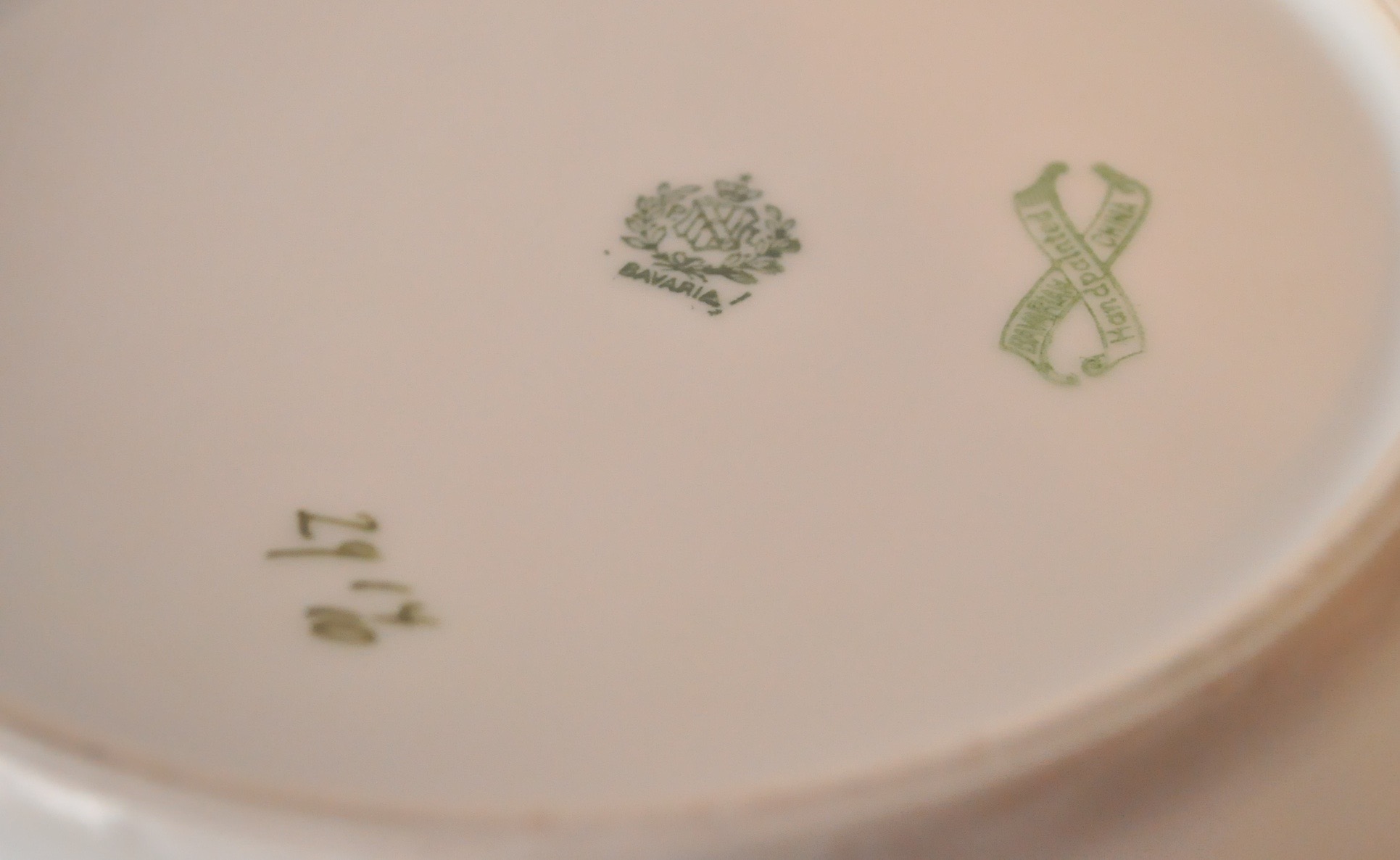 Painted China Serving Plates and Bowls