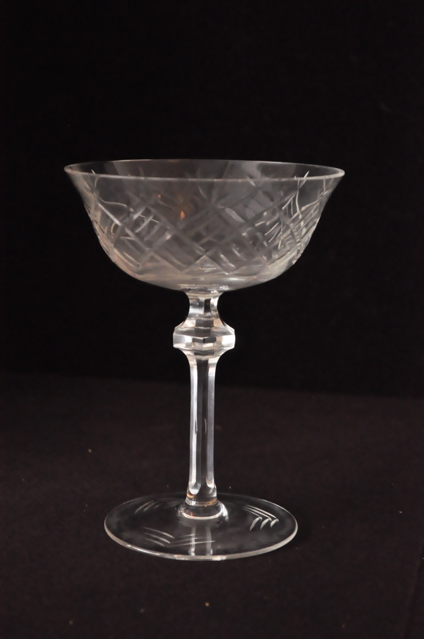Vintage Champagne Glasses