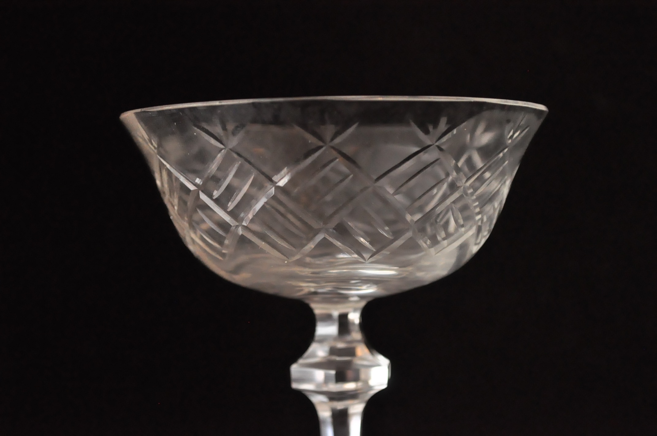 Vintage Champagne Glasses