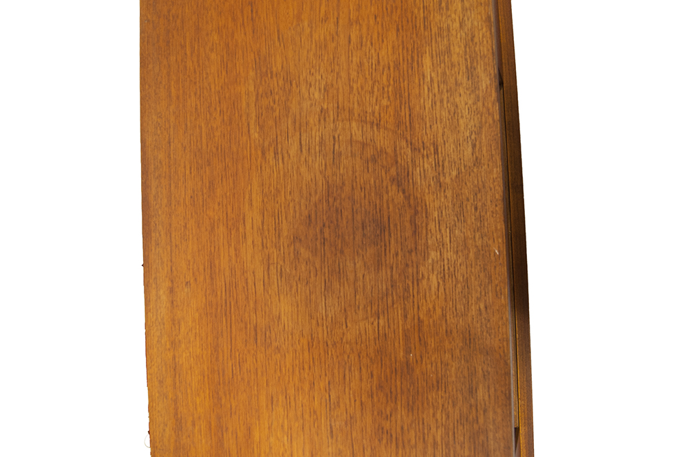 Danish Teak Tambour Credenza, Style of Ib Kofod Larsen