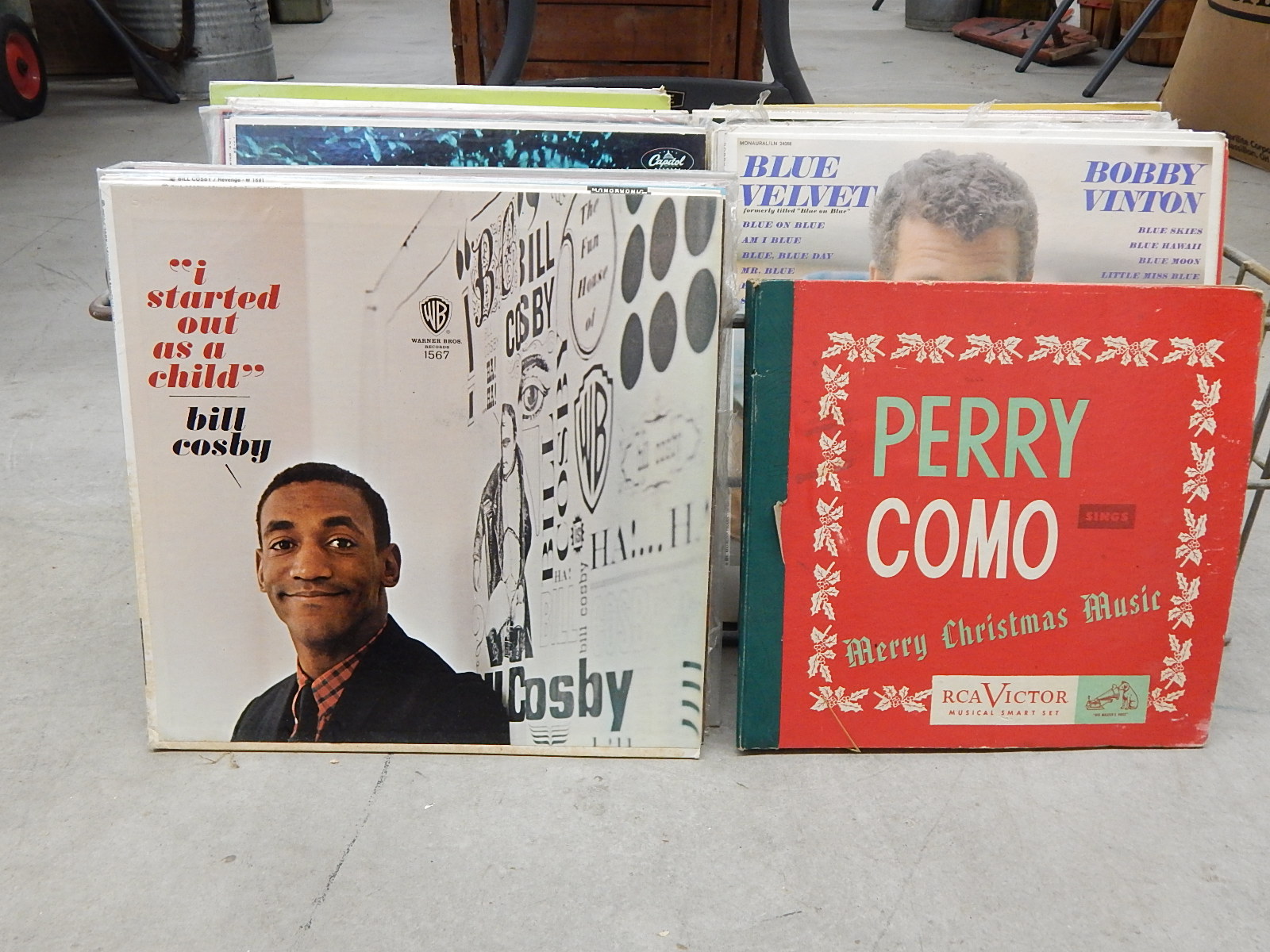 Vintage Comedy, Holiday and Vocalist Albums