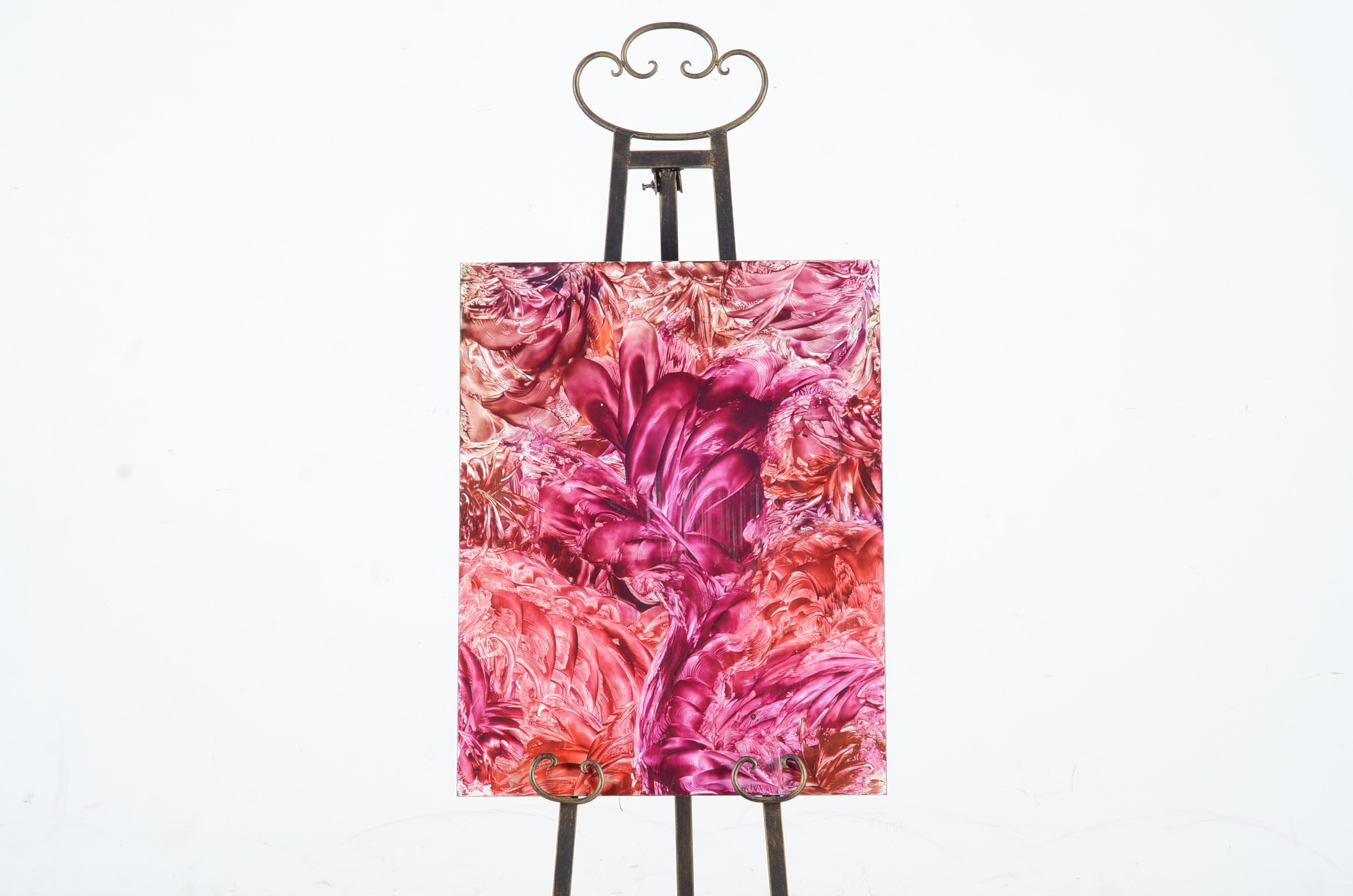 Pair of Original Encaustic Paintings by Marilyn Pfanstiel