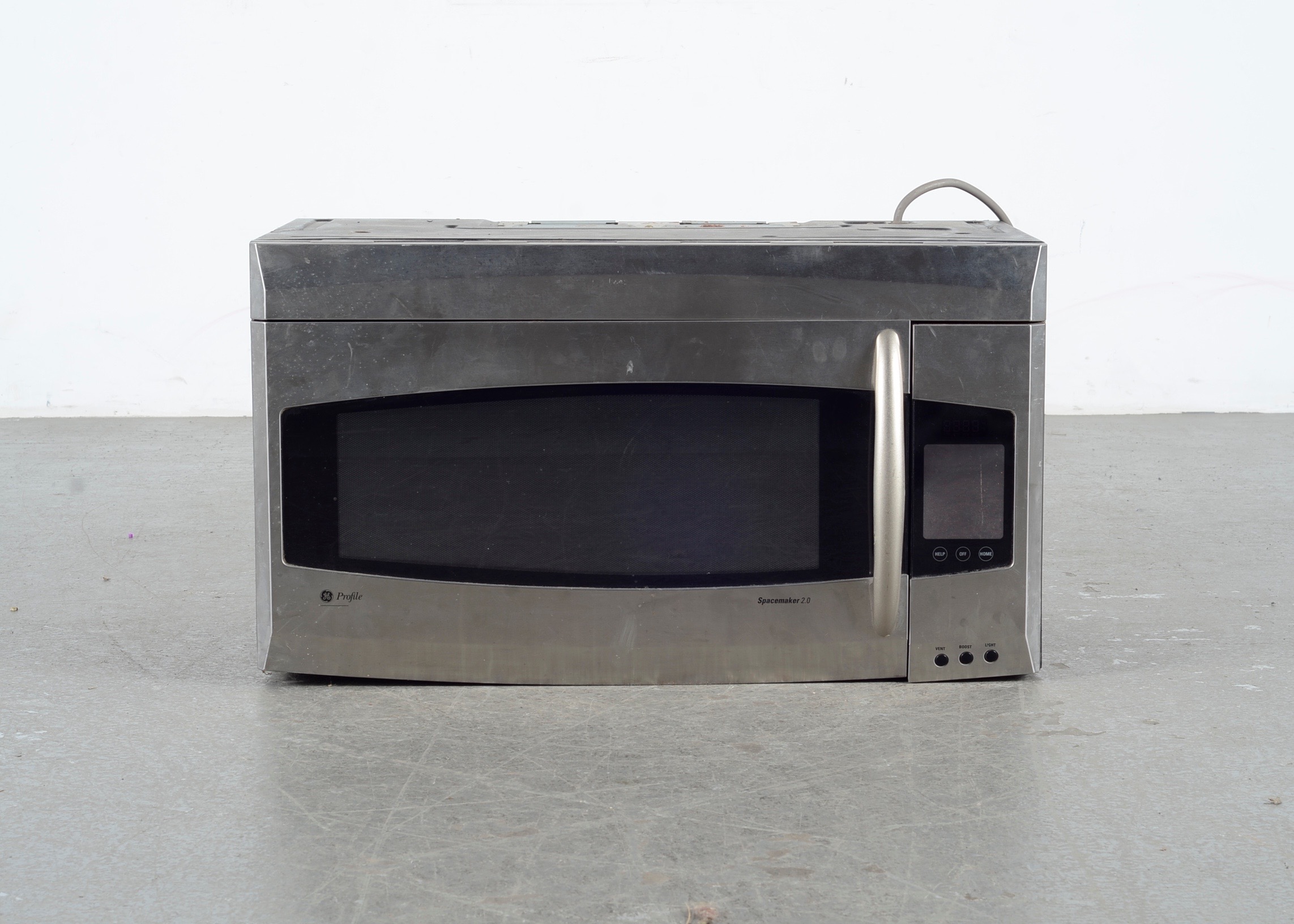 GE Spacemaker Stainless Steel Over The Range Digital Microwave