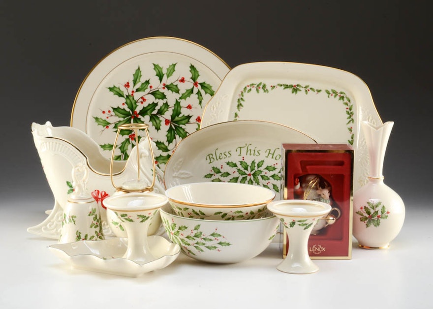 Lenox "Holiday" Dinnerware Collection