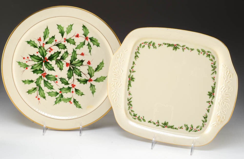 Lenox "Holiday" Dinnerware Collection