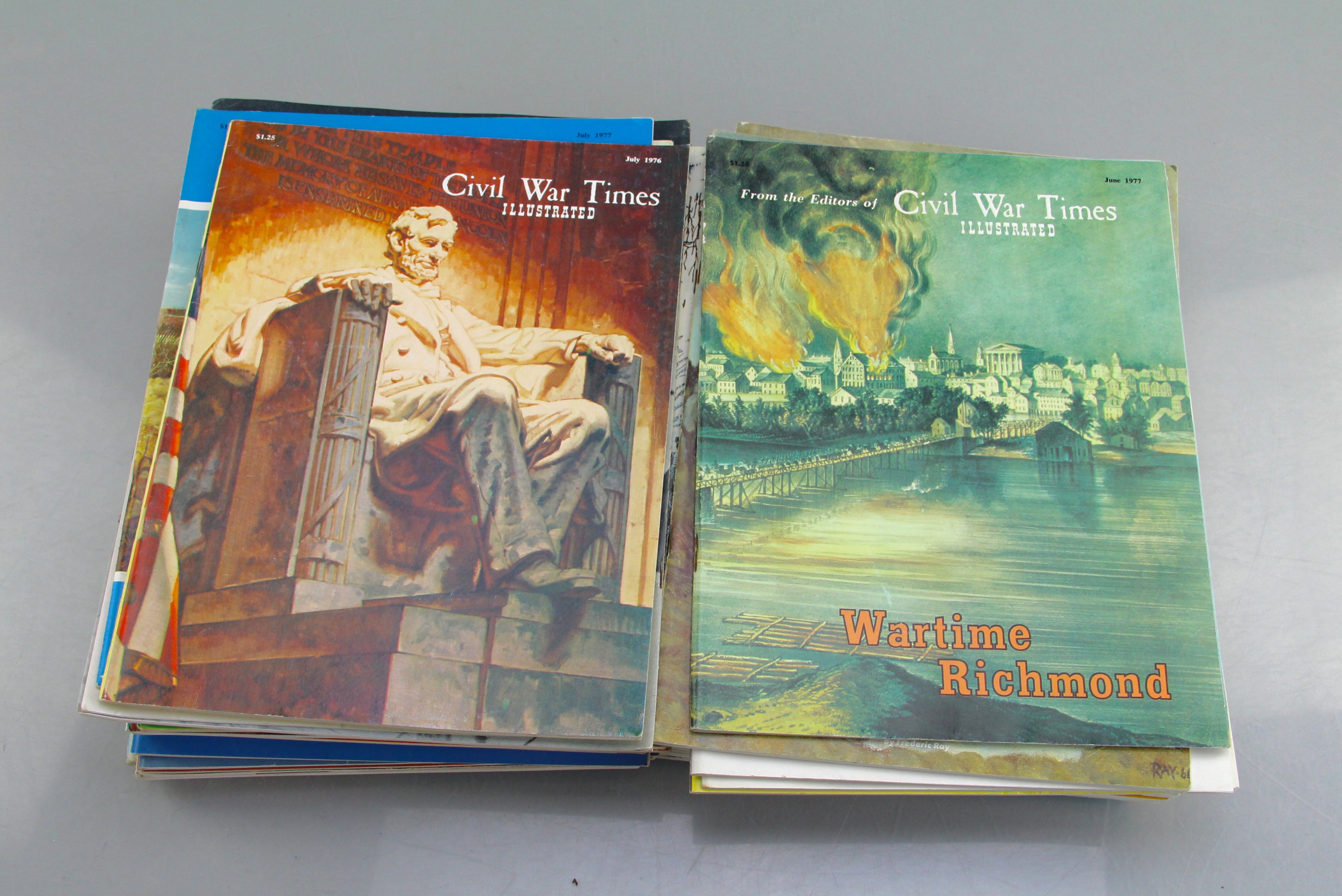 Vintage Kentucky History And Civil War Magazines And Books