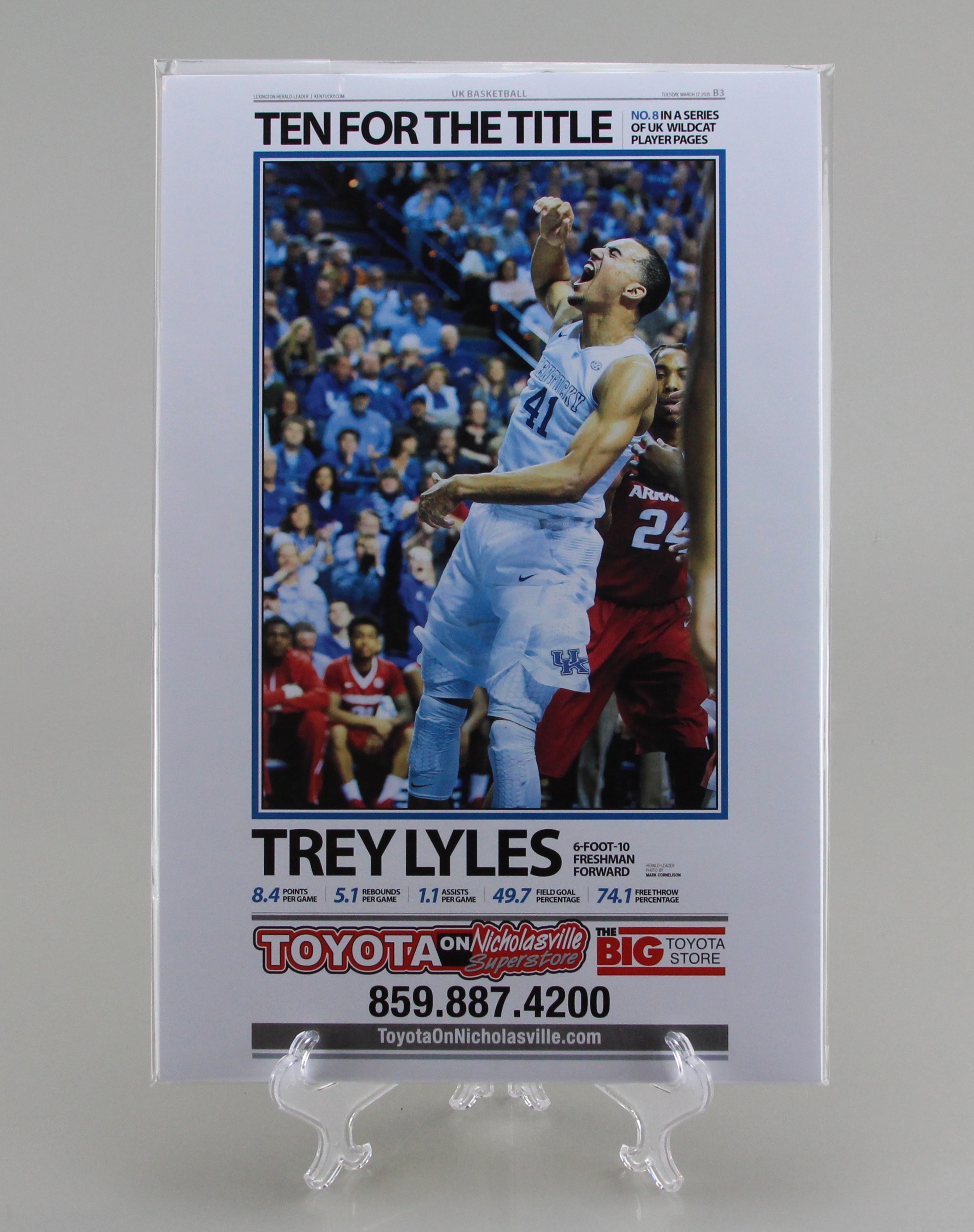 Set Of UK Wildcats Offset Lithographs