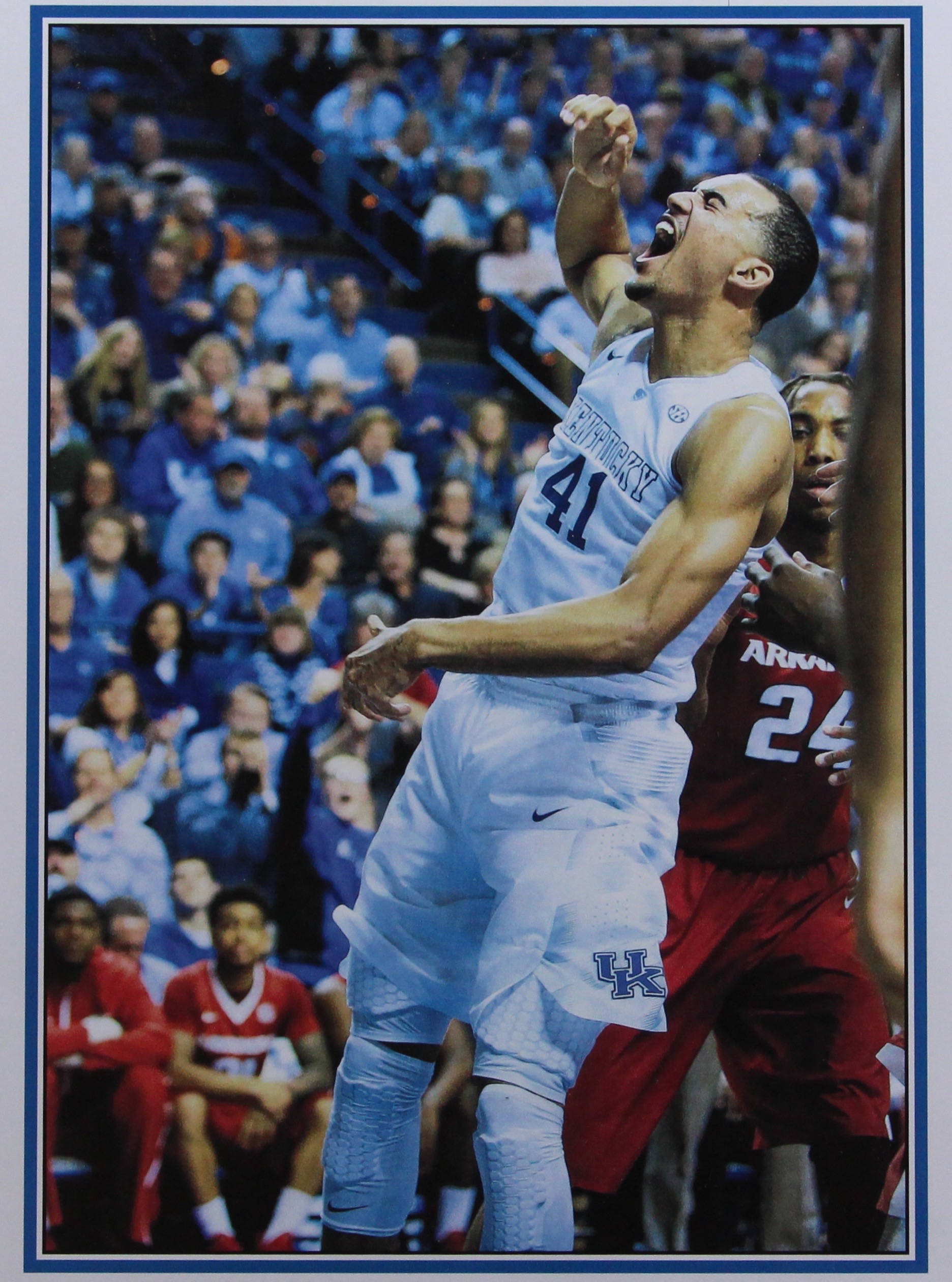 Set Of UK Wildcats Offset Lithographs