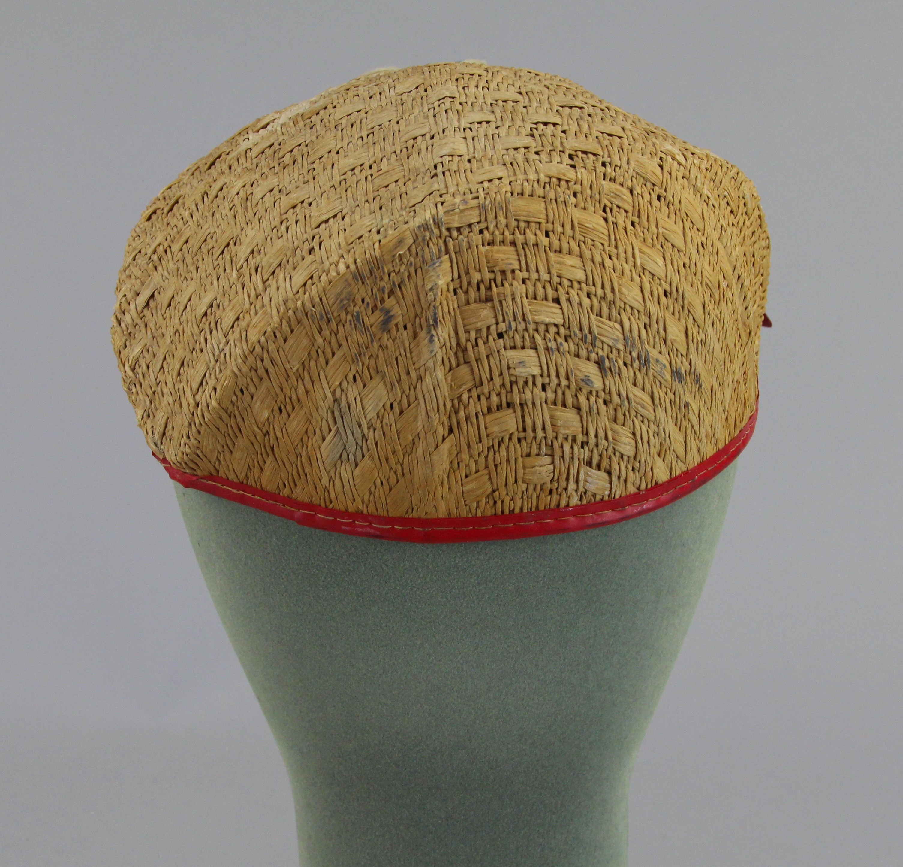 1950's Era  Cincinnati Red Legs Straw Hat