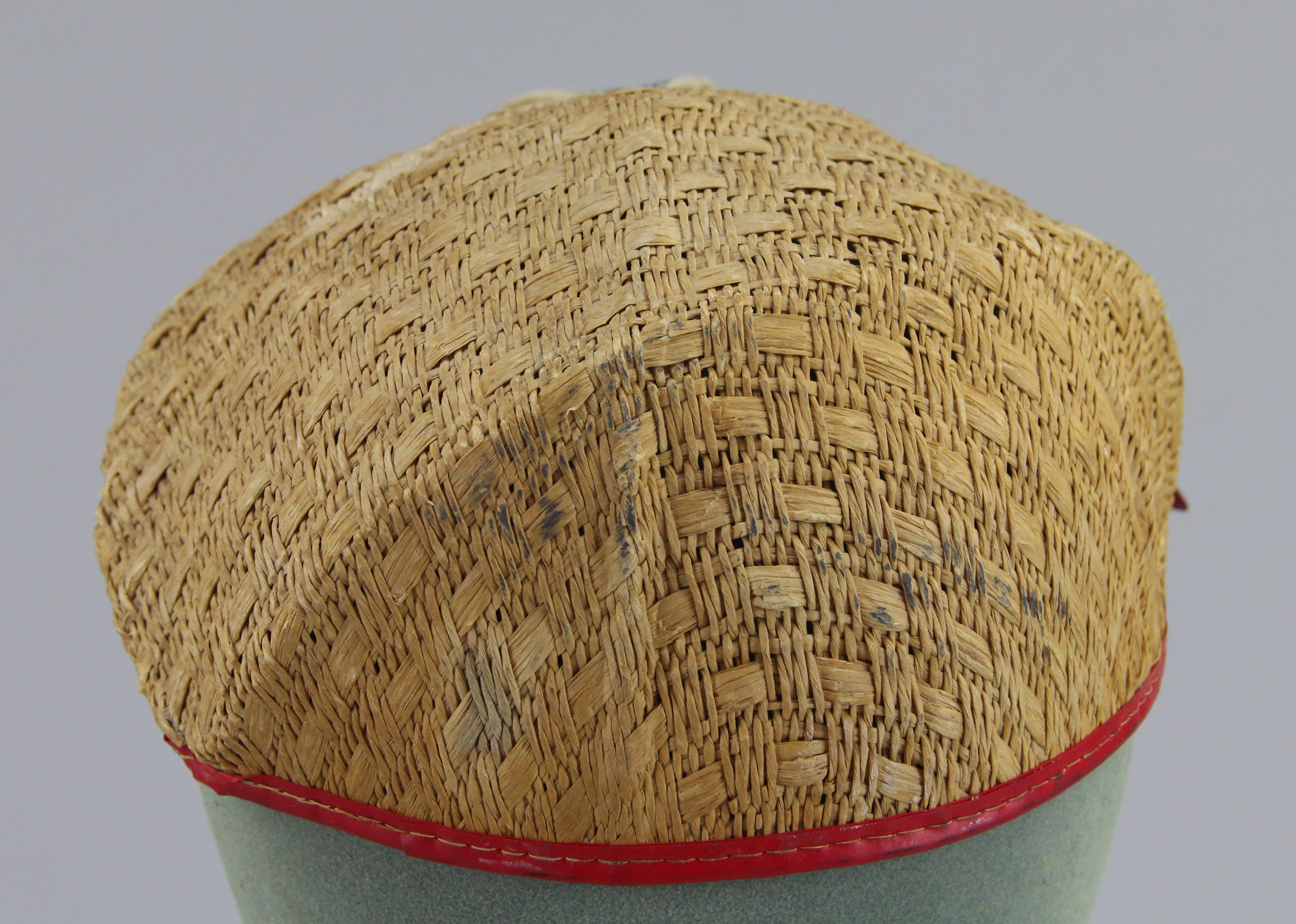 1950's Era  Cincinnati Red Legs Straw Hat