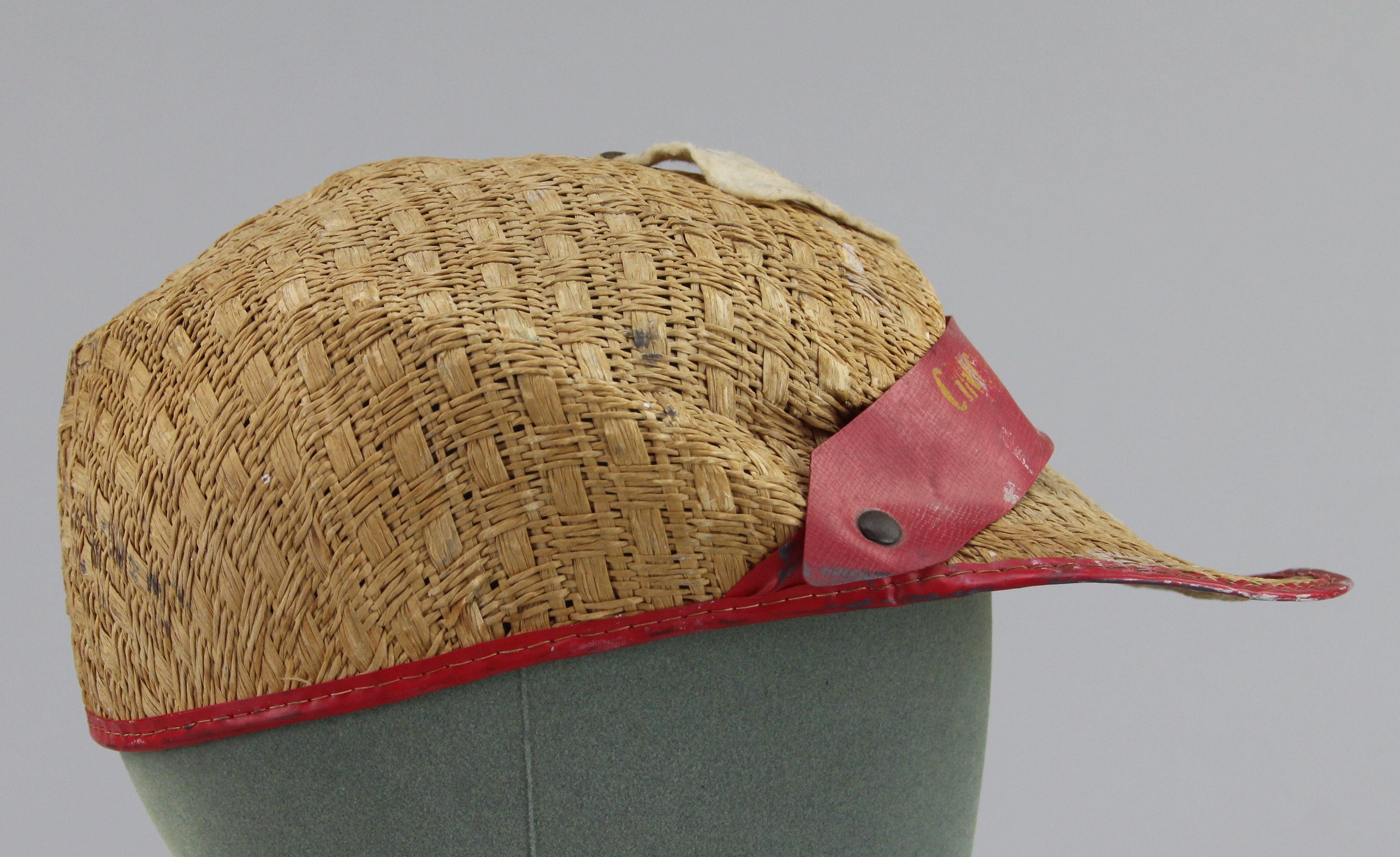 1950's Era  Cincinnati Red Legs Straw Hat