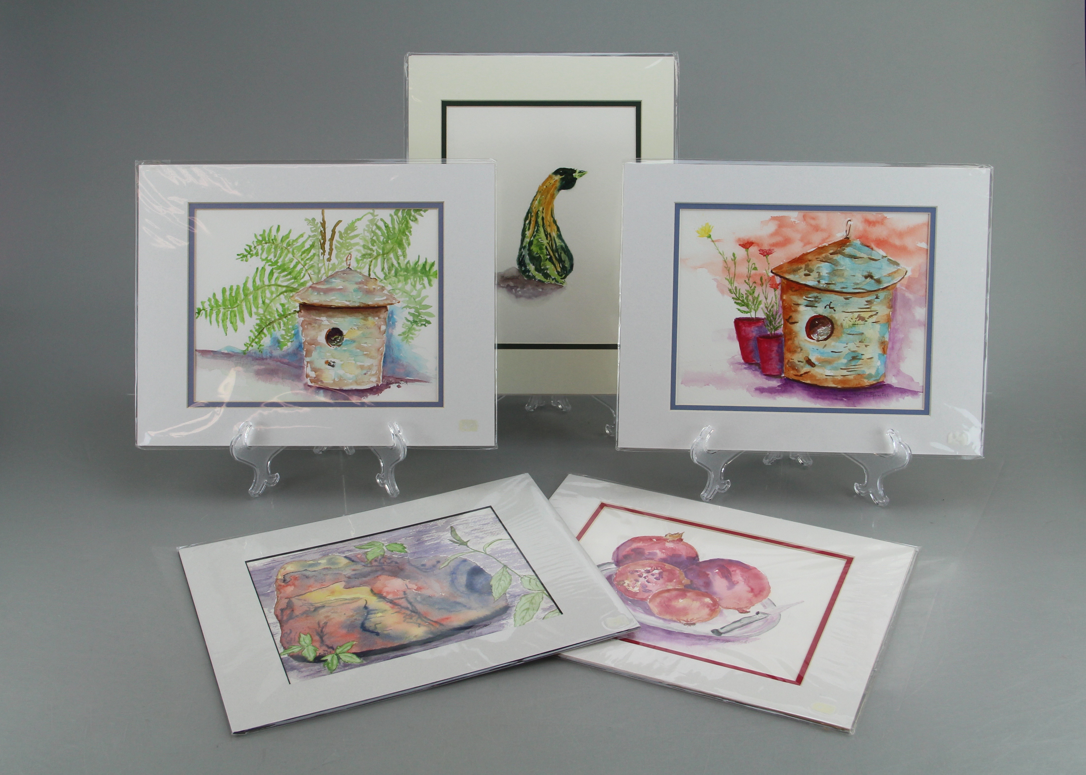 Group of Original Watercolors by Marilyn Pfanstiel