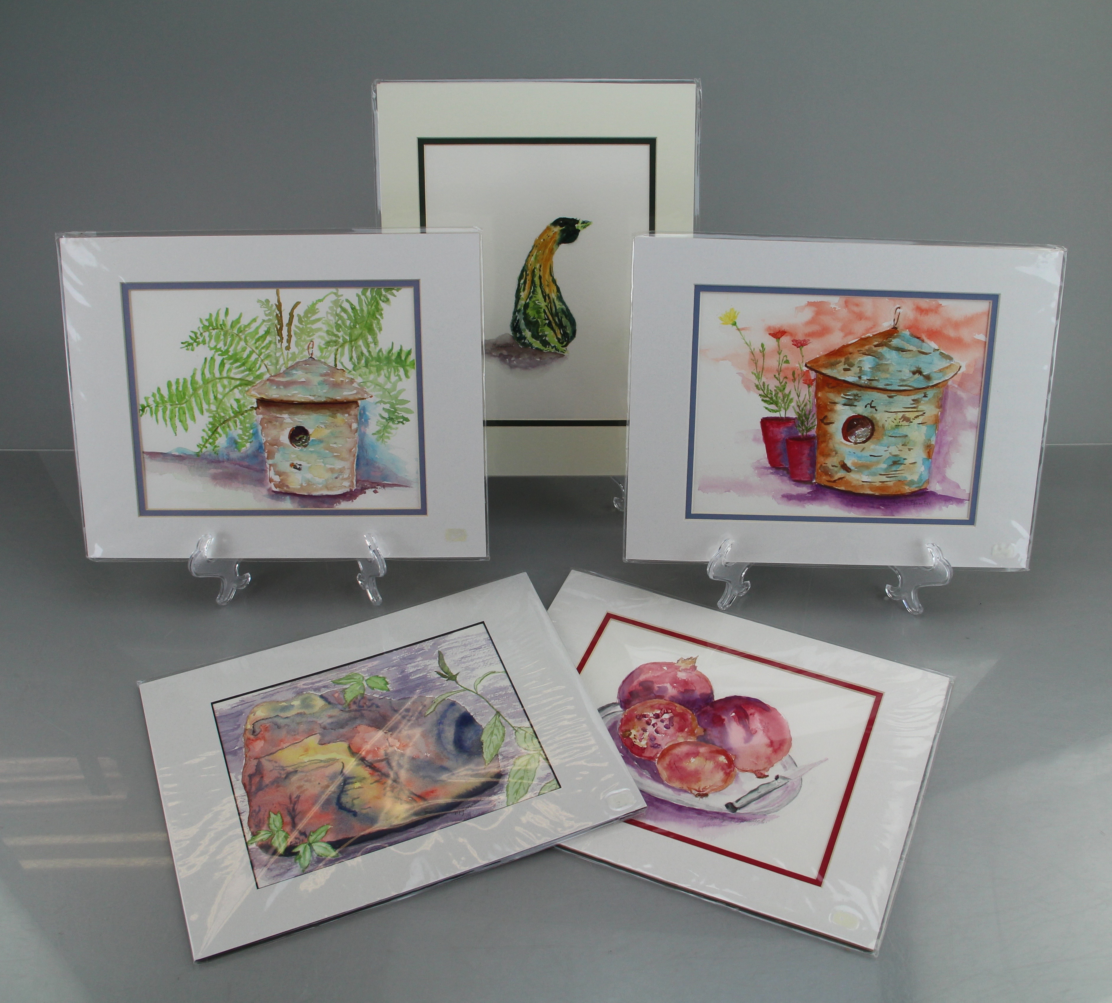 Group of Original Watercolors by Marilyn Pfanstiel