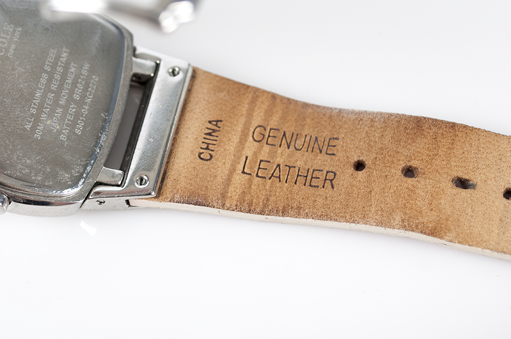 Womens' Faux Animal Skin Watches