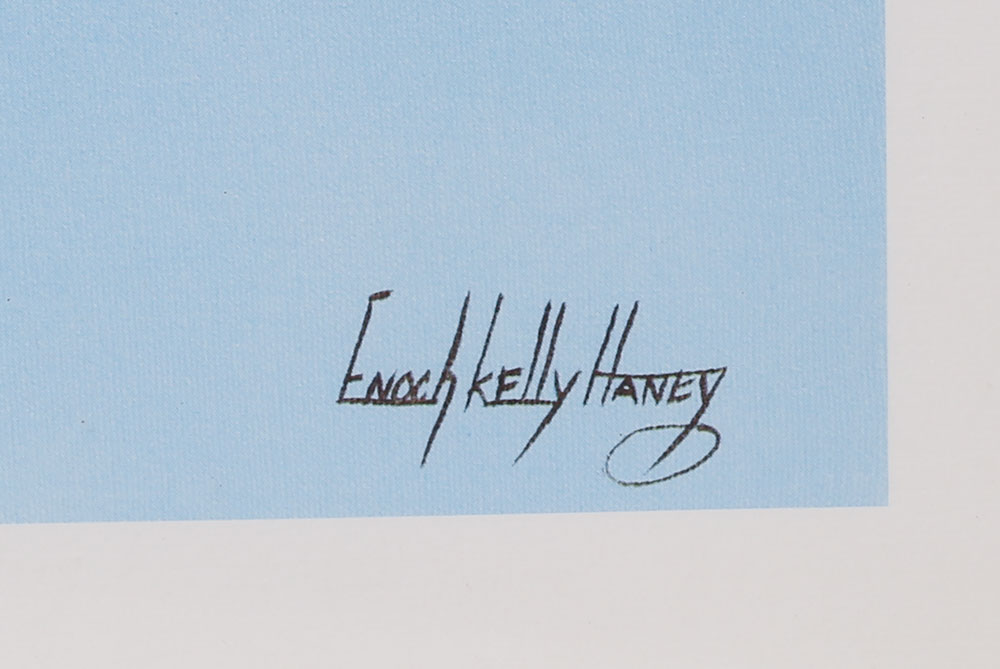 Signed and Numbered Enoch Kelly Haney Eagle and Hawk Prints