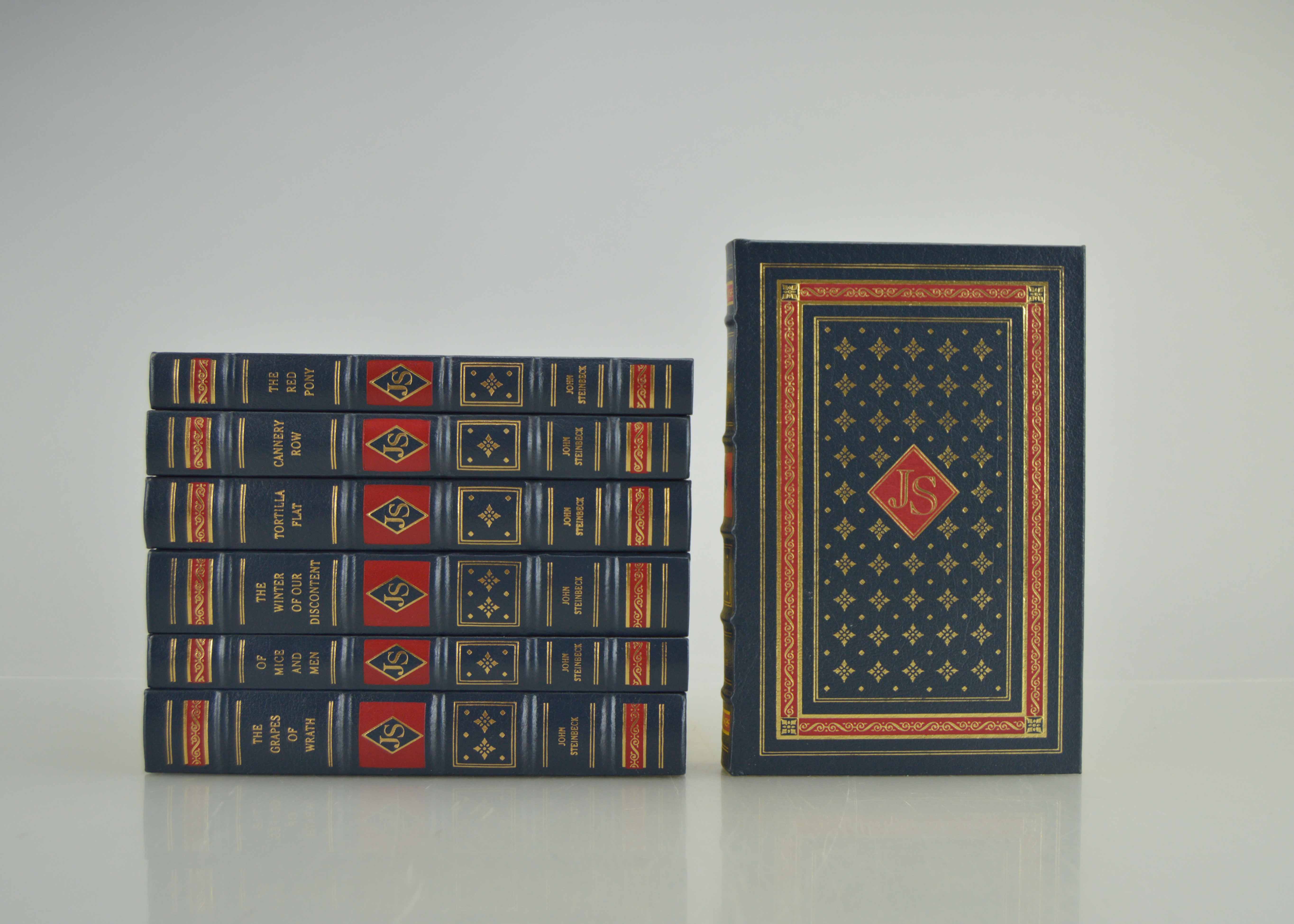 The Easton Press John Steinbeck Book Collection