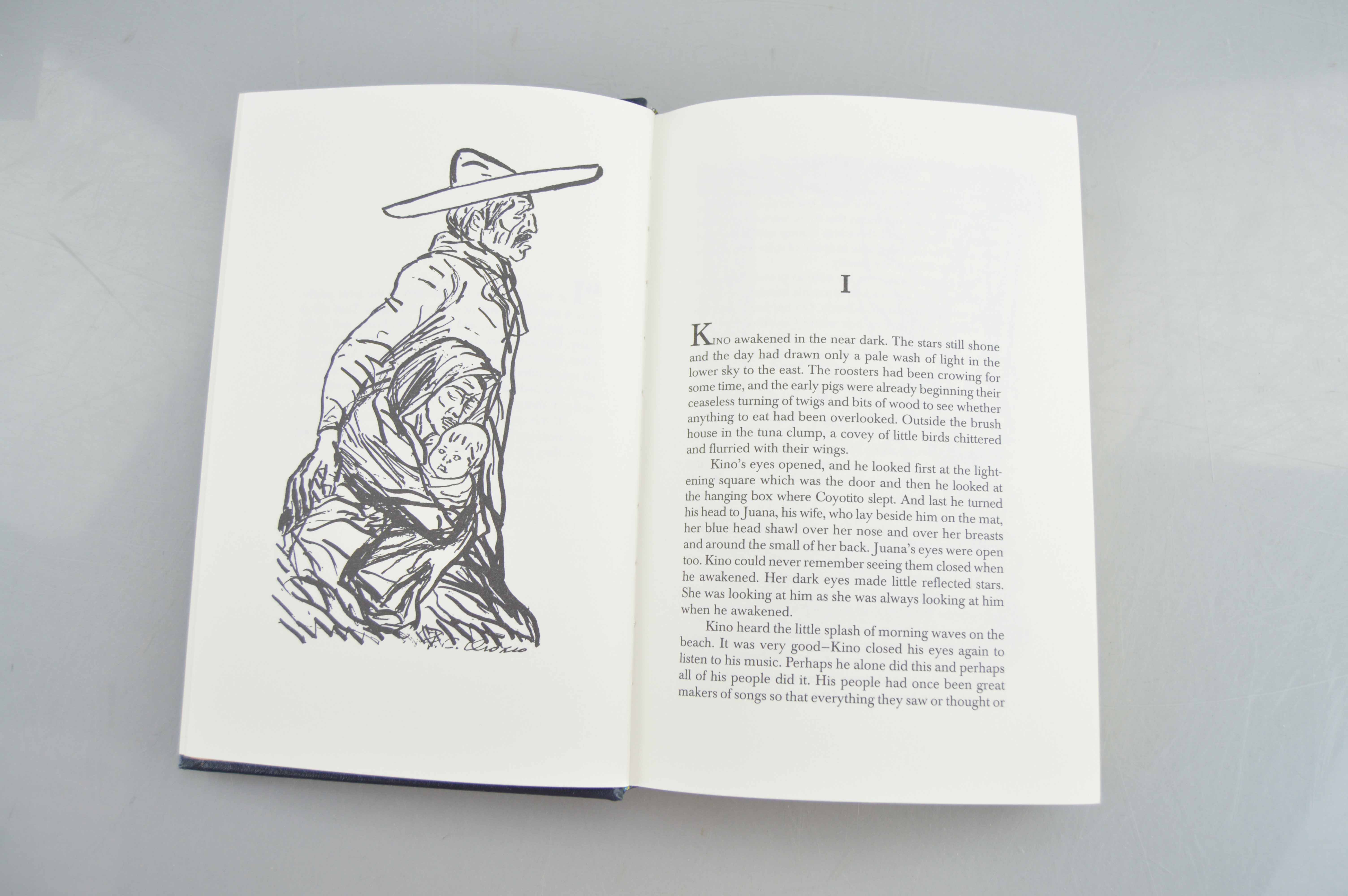 The Easton Press John Steinbeck Book Collection