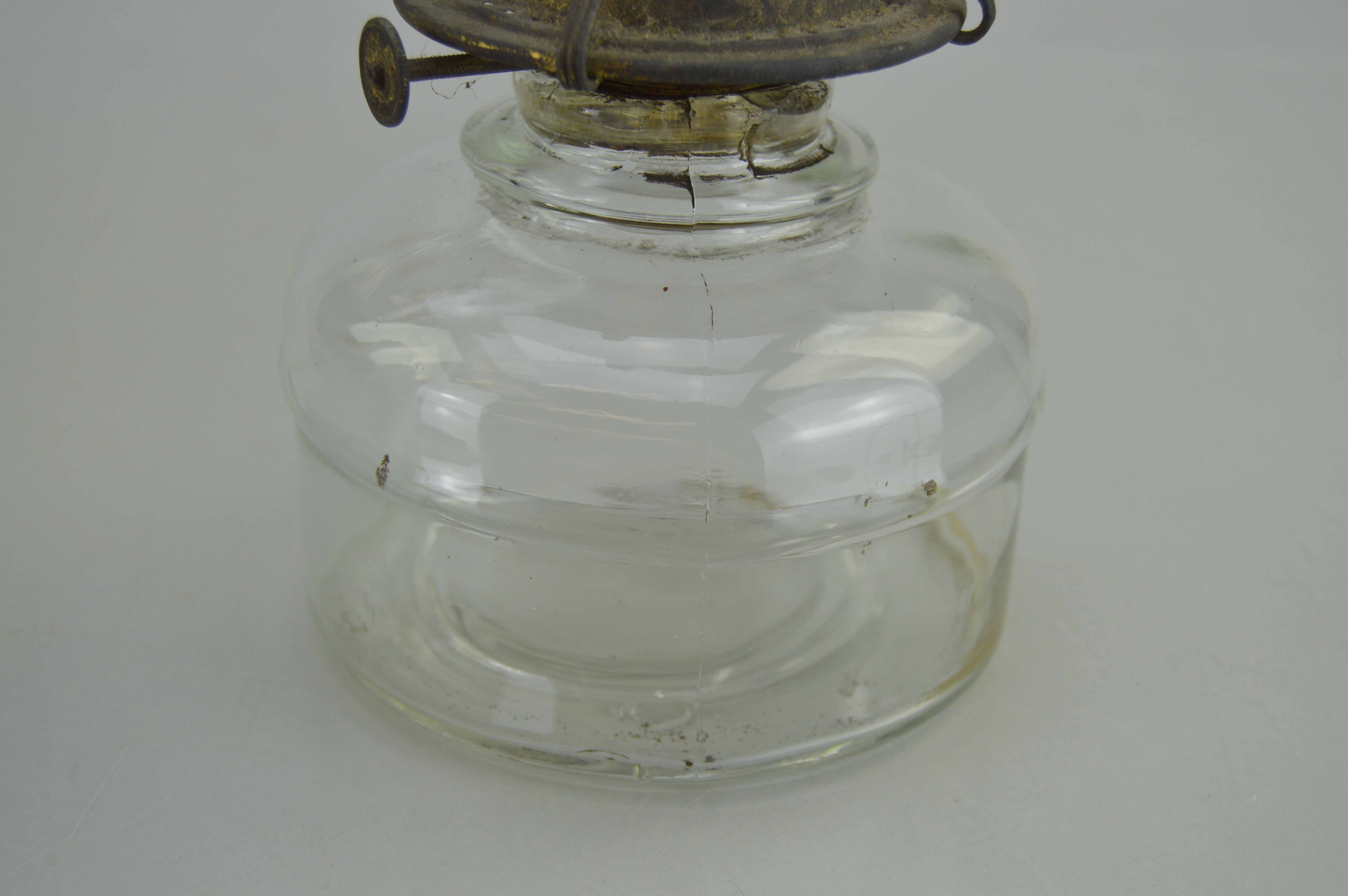 Set of Small Glass Oil Lamp Bases