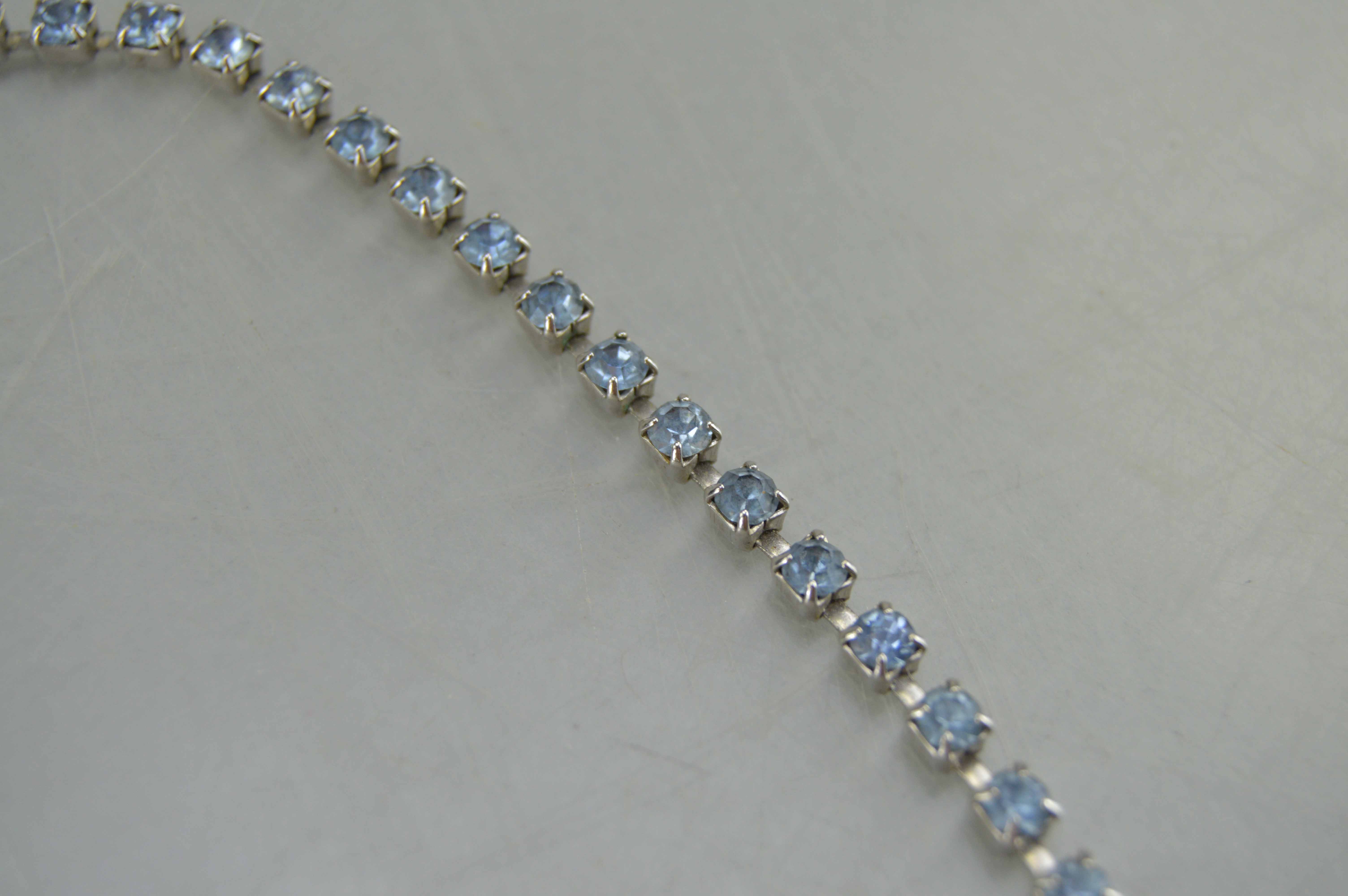 A Collection of Rhinestone Jewlery