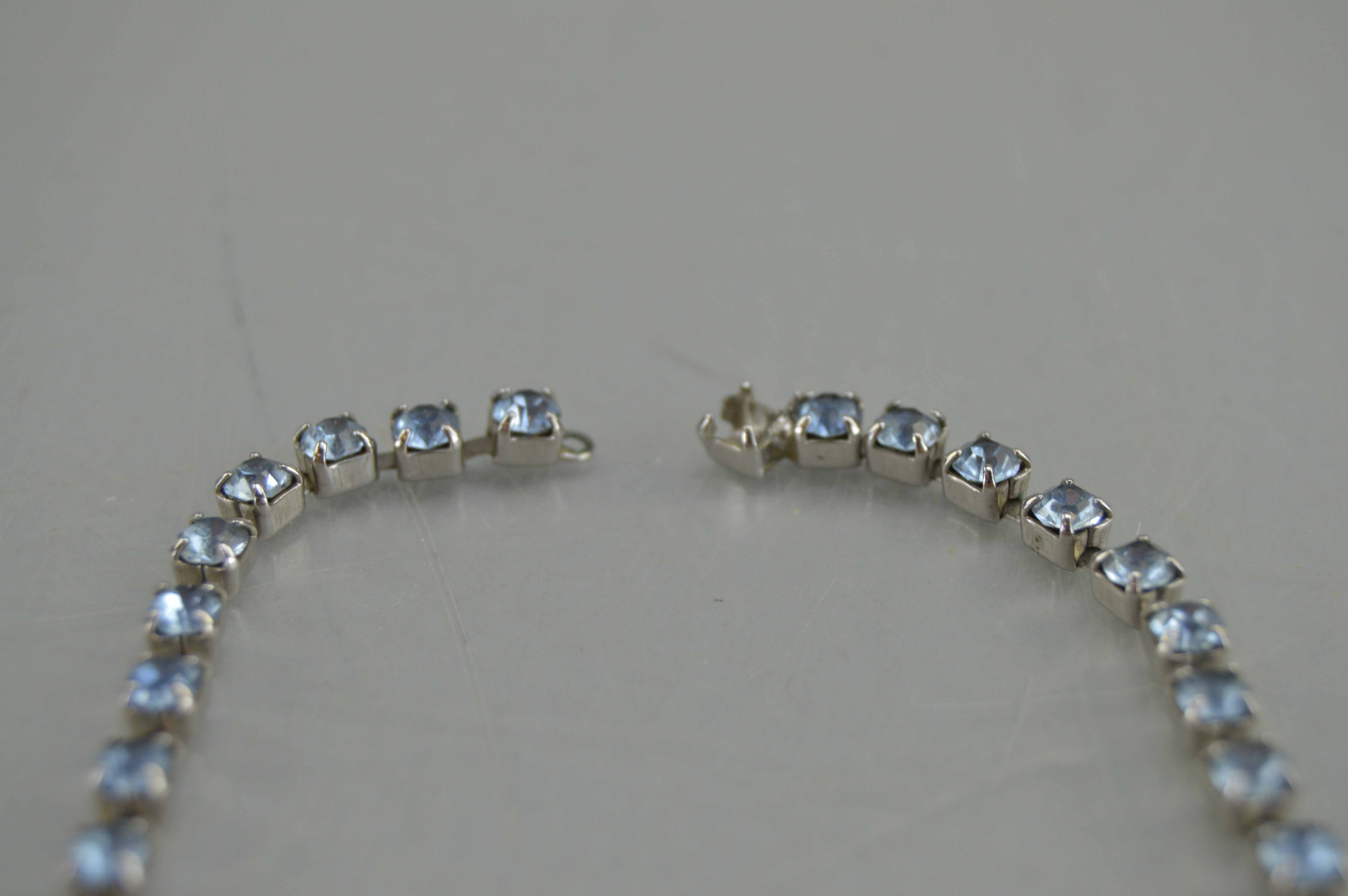 A Collection of Rhinestone Jewlery