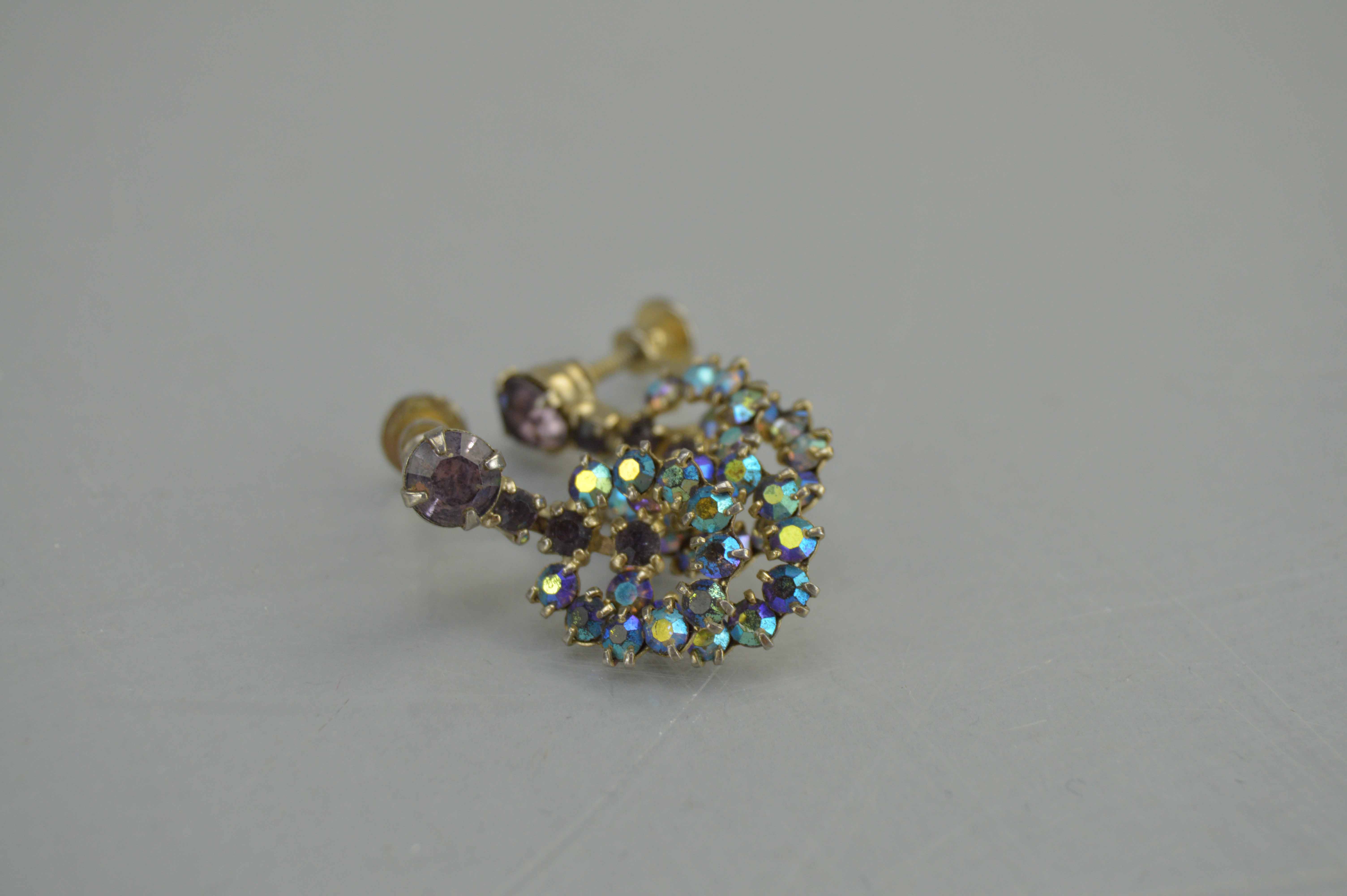 A Collection of Rhinestone Jewlery