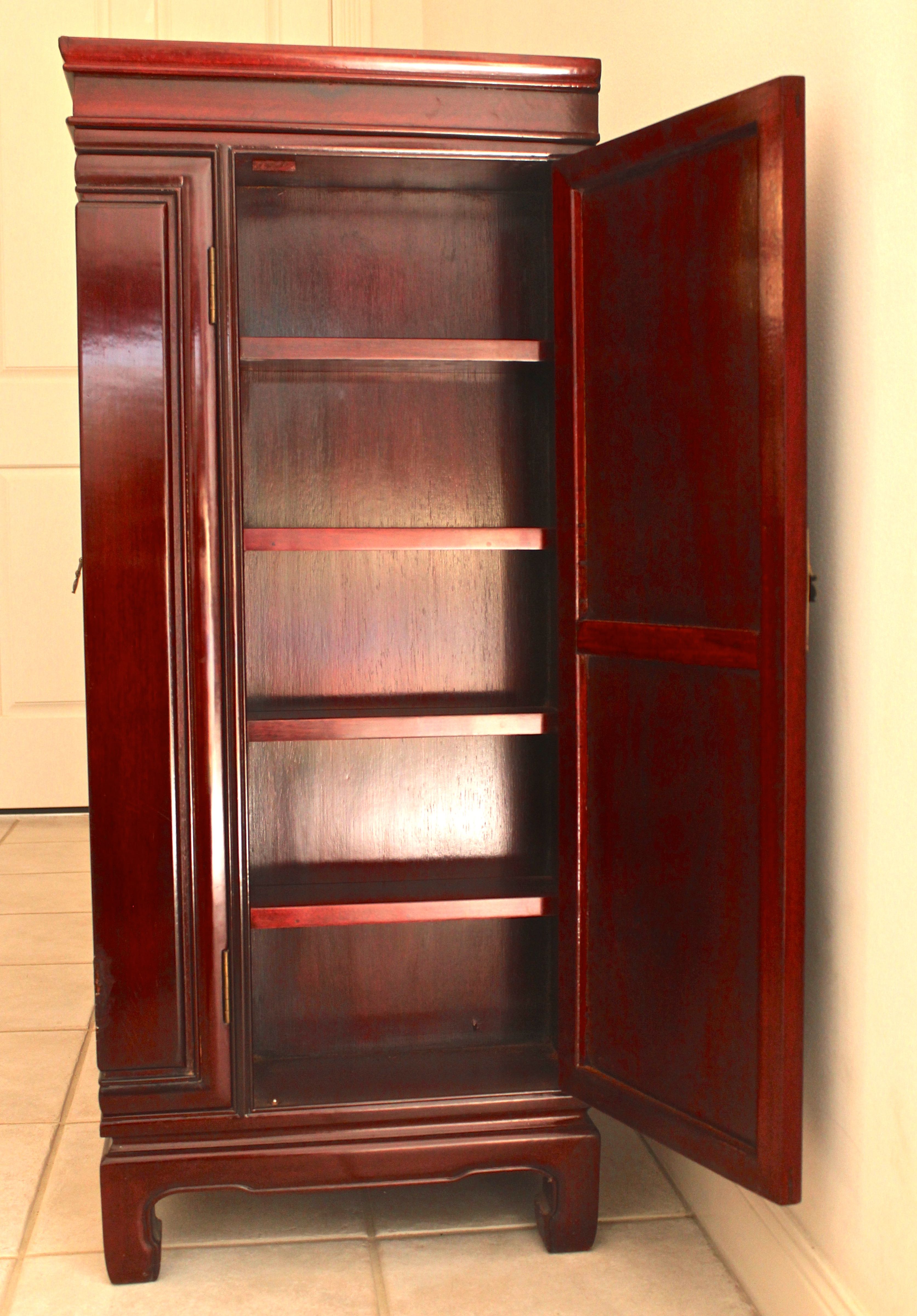 Asian Rosewood Bar Cabinet